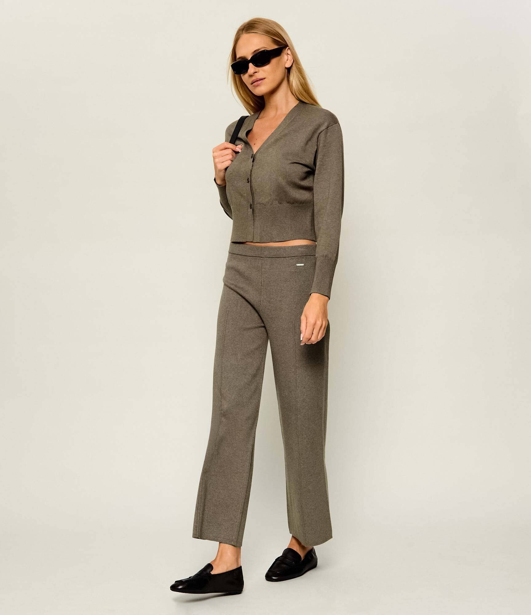 Calvin Klein Pantaloni de tricot | flare fit
