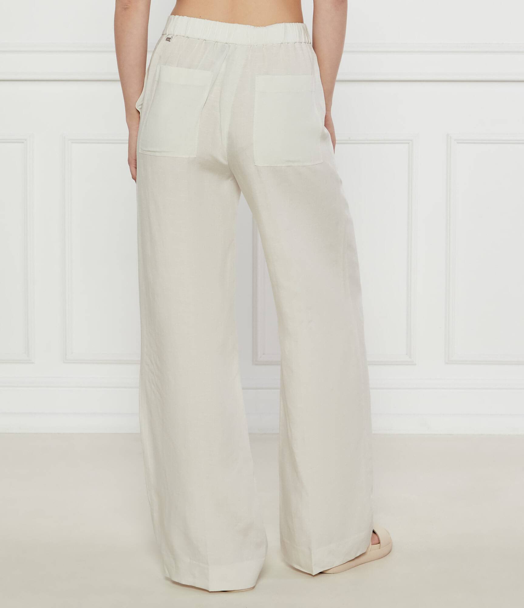 Calvin Klein Pantaloni | flare fit | cu adaos de in
