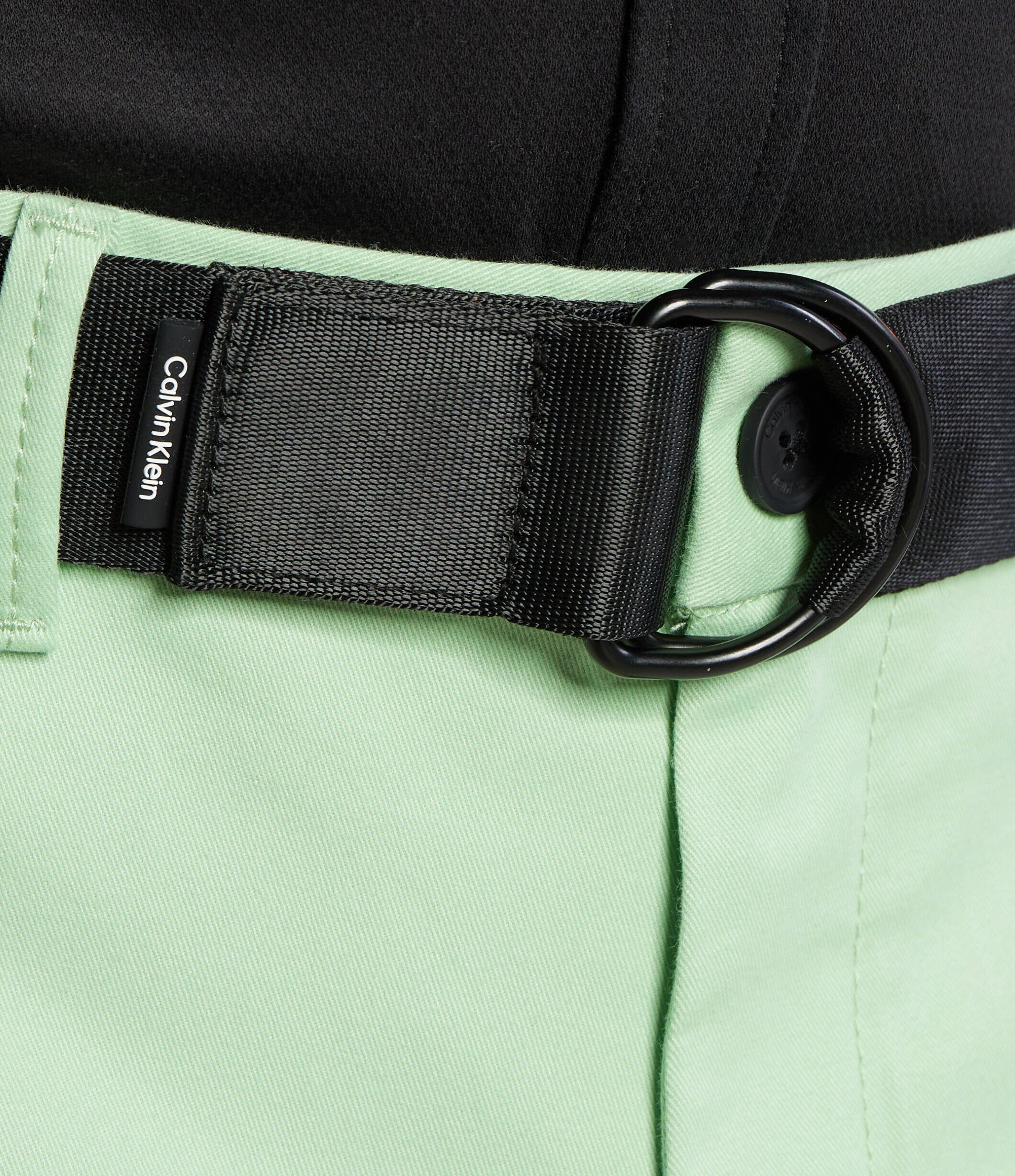 Calvin Klein Pantaloni scurți chino + curea MODERN TWILL | Slim Fit