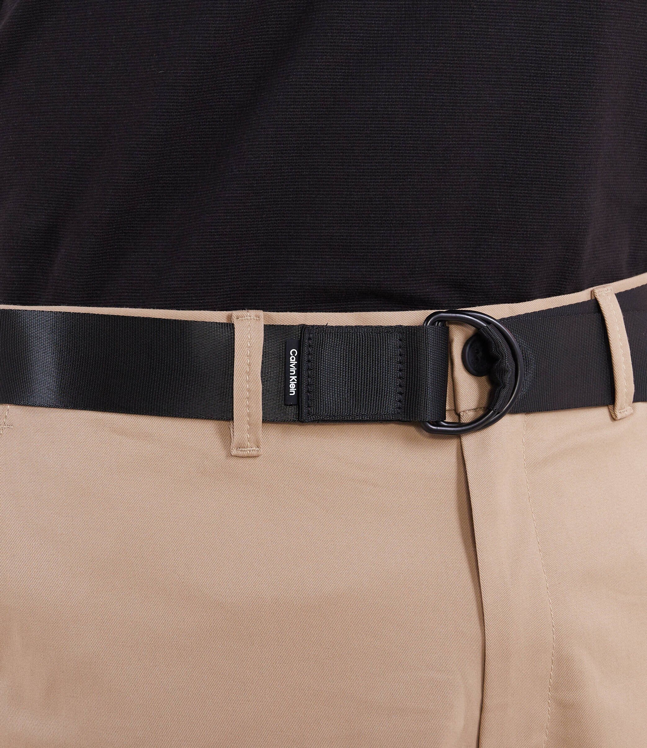 Calvin Klein Pantaloni scurți chino + curea MODERN TWILL | Slim Fit