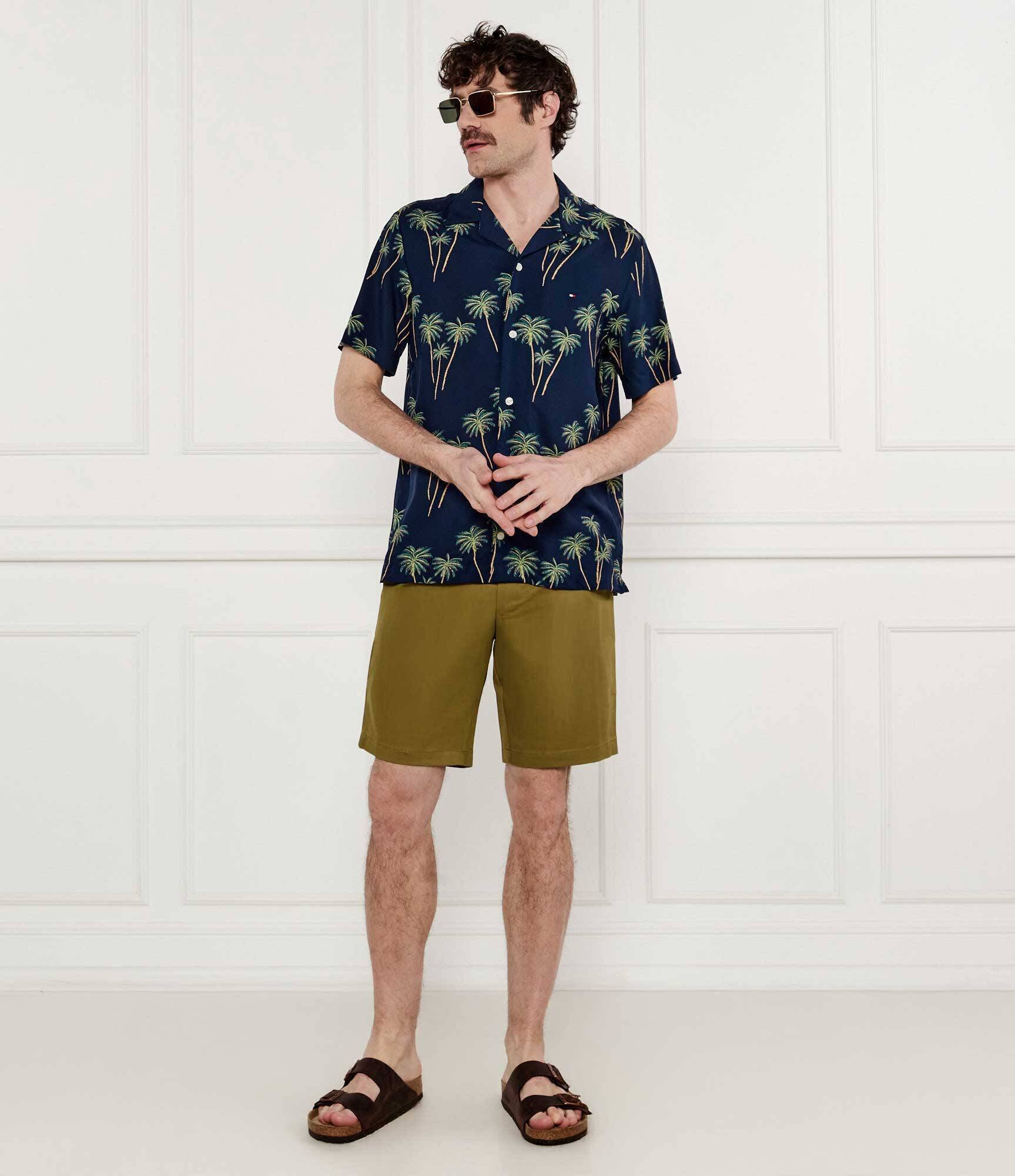 Calvin Klein Pantaloni scurți chino SATEEN | Slim Fit | stretch
