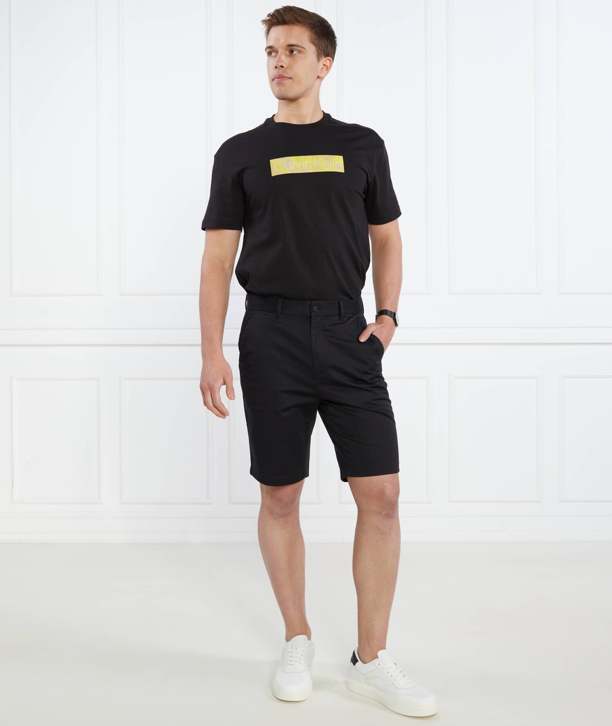 Calvin Klein Pantaloni scurți chino | Slim Fit