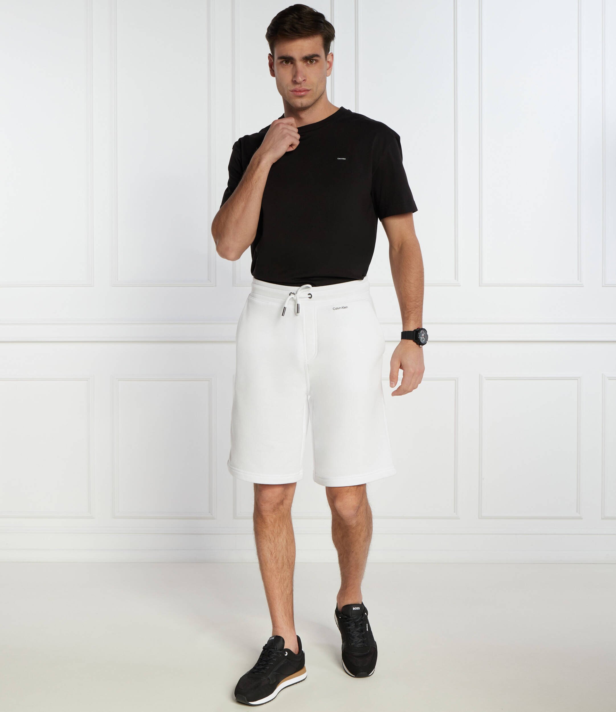 Calvin Klein Pantaloni scurți NANO LOGO | Comfort fit