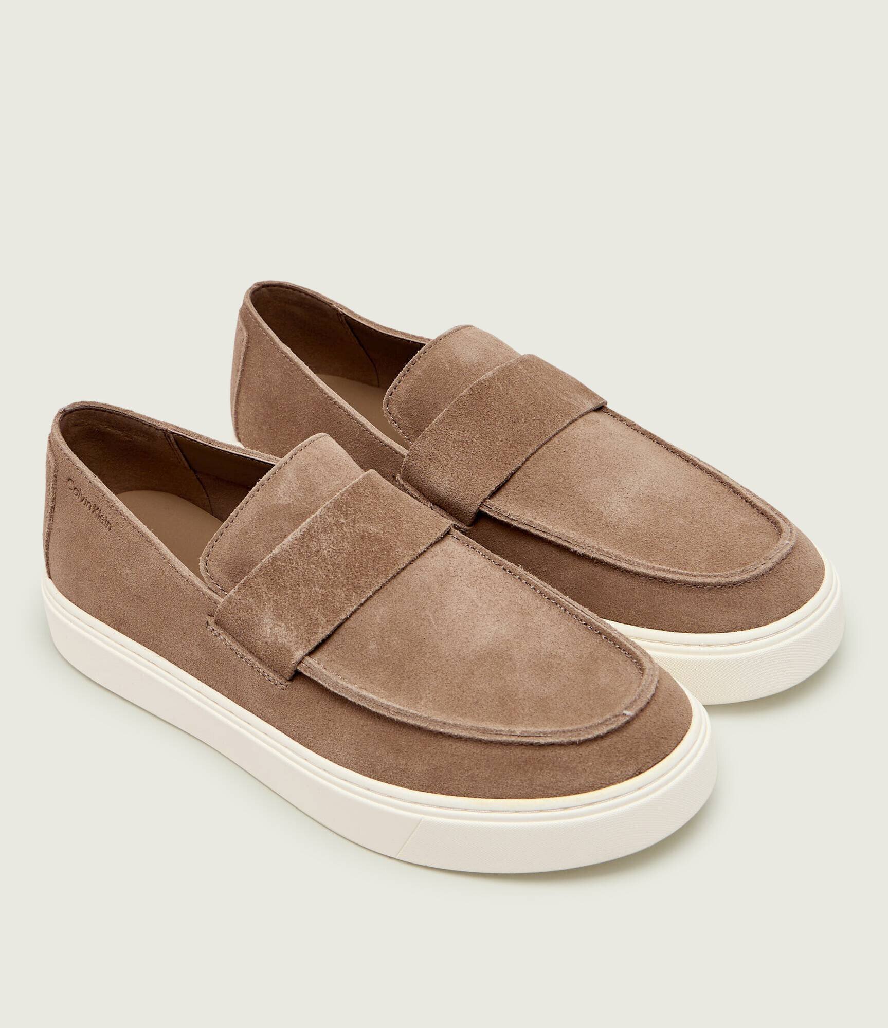 Calvin Klein Pantofi loafer | piele întoarsă