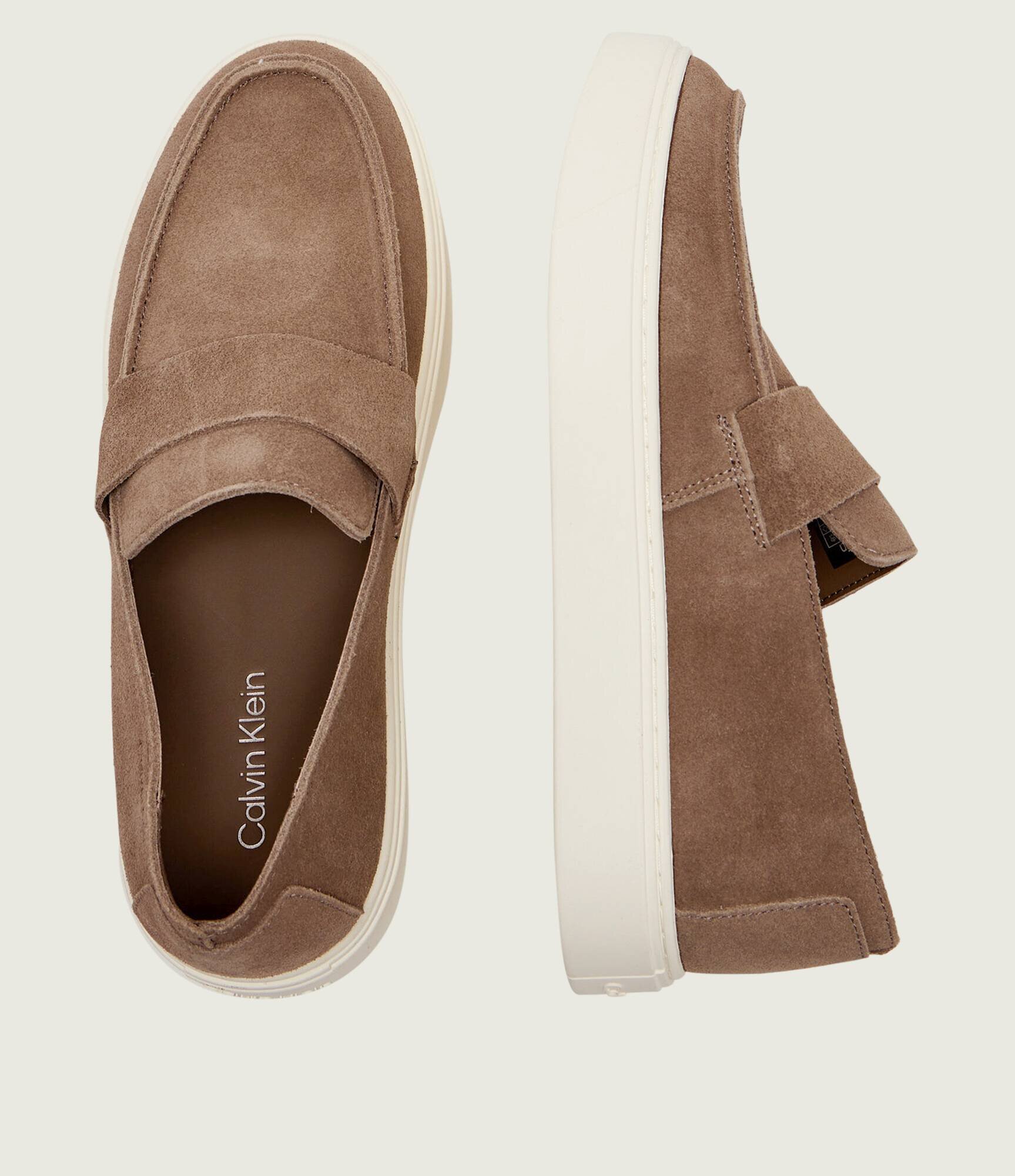 Calvin Klein Pantofi loafer | piele întoarsă