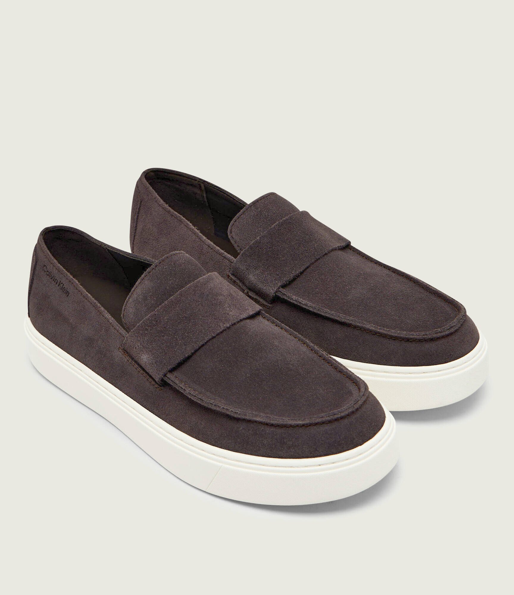 Calvin Klein Pantofi loafer | piele întoarsă