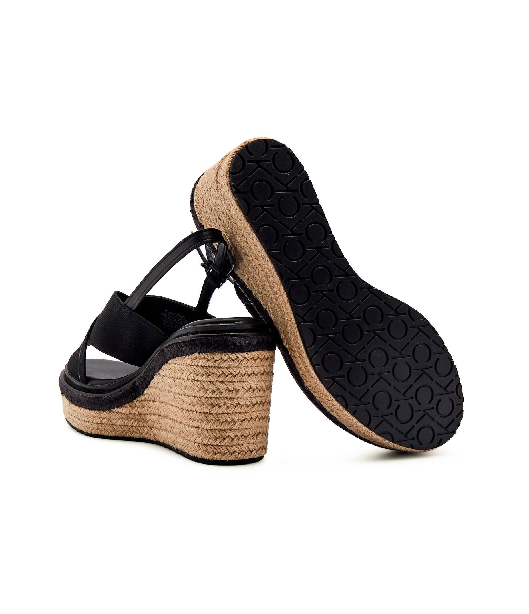 Calvin Klein Platforme cu adaos de piele