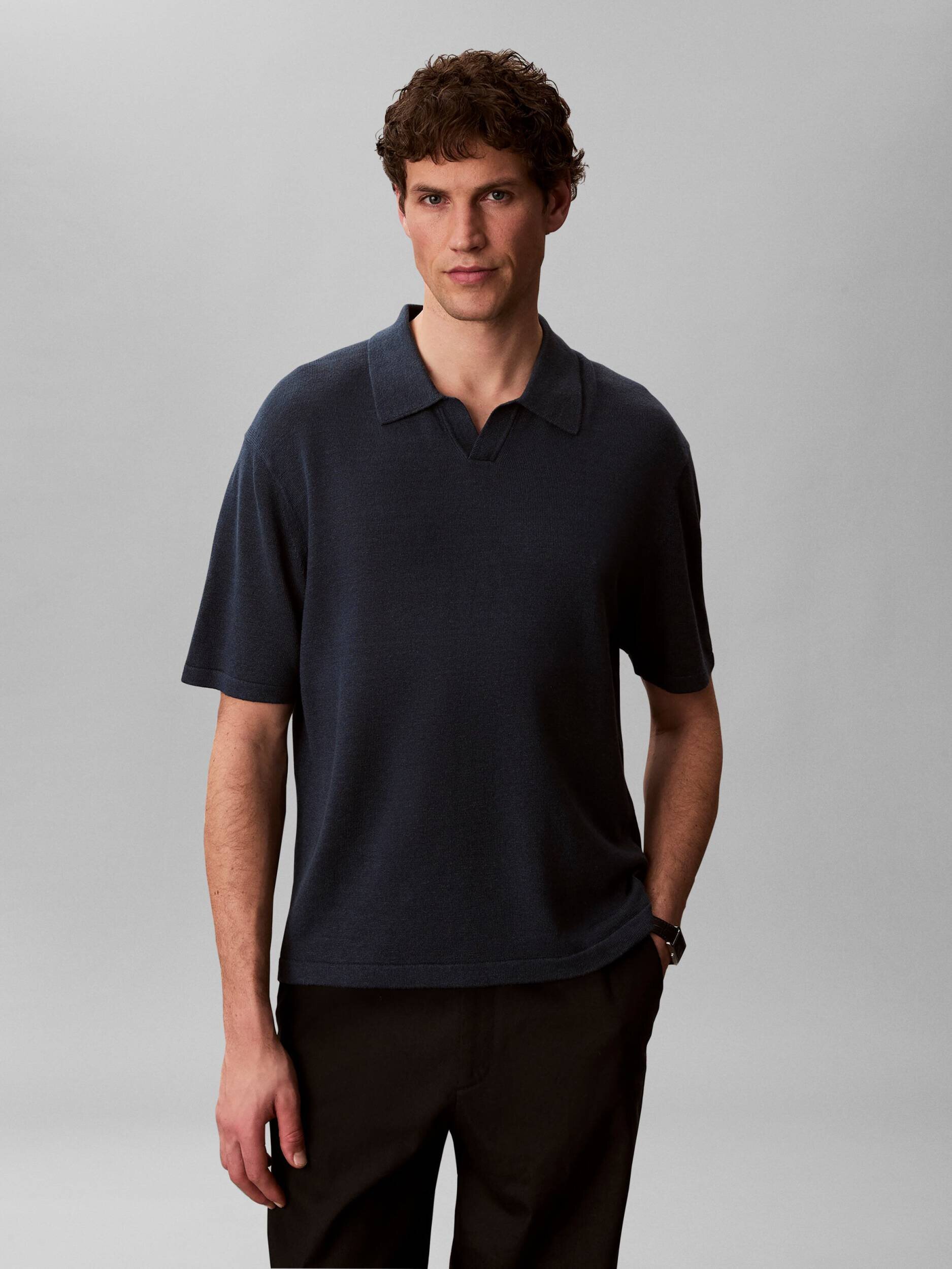 Calvin Klein Polo JOHNNY | Loose fit | cu adaos de in