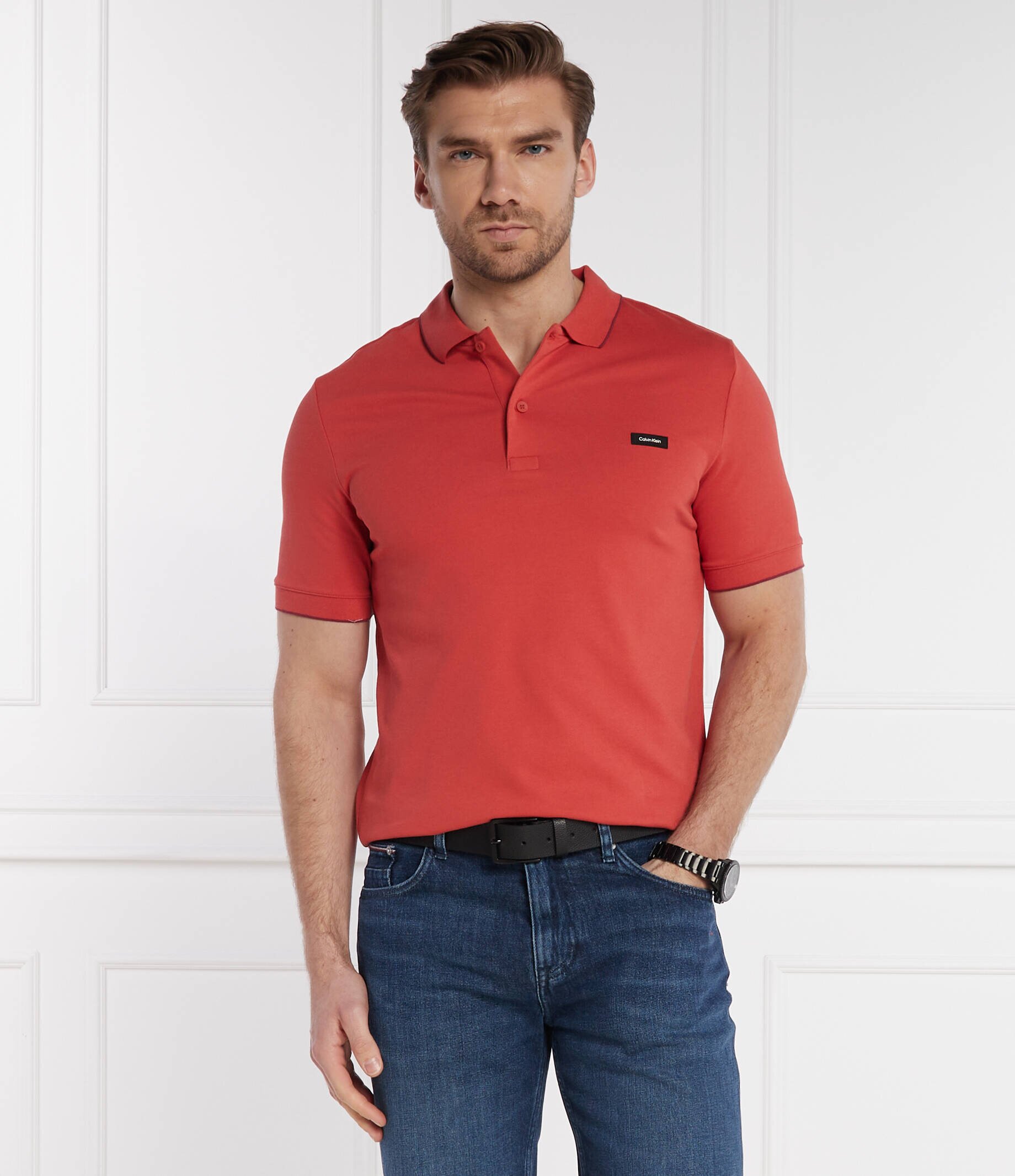 Calvin Klein Polo PIQUE | Slim Fit