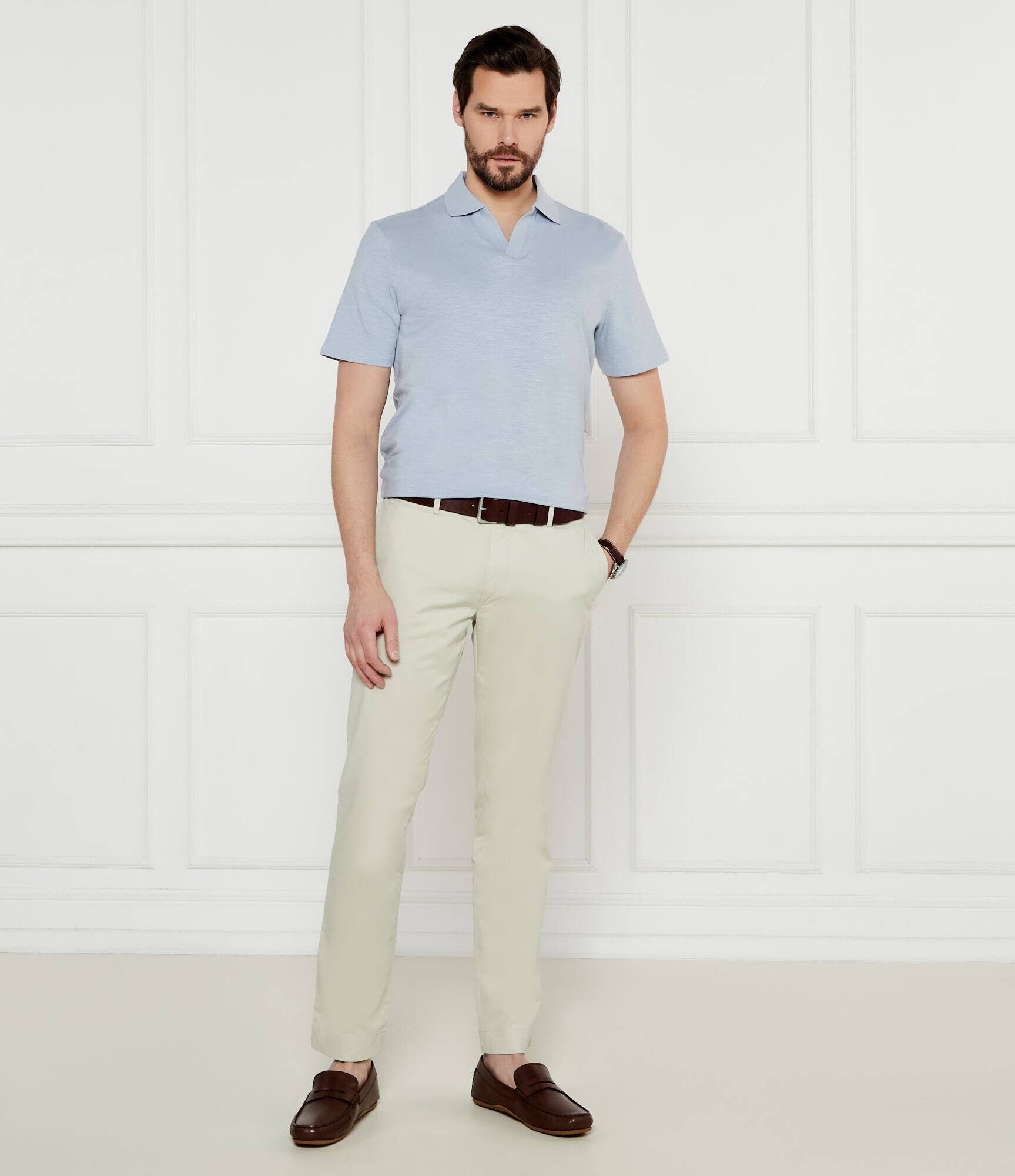Calvin Klein Polo | Regular Fit | cu adaos de in