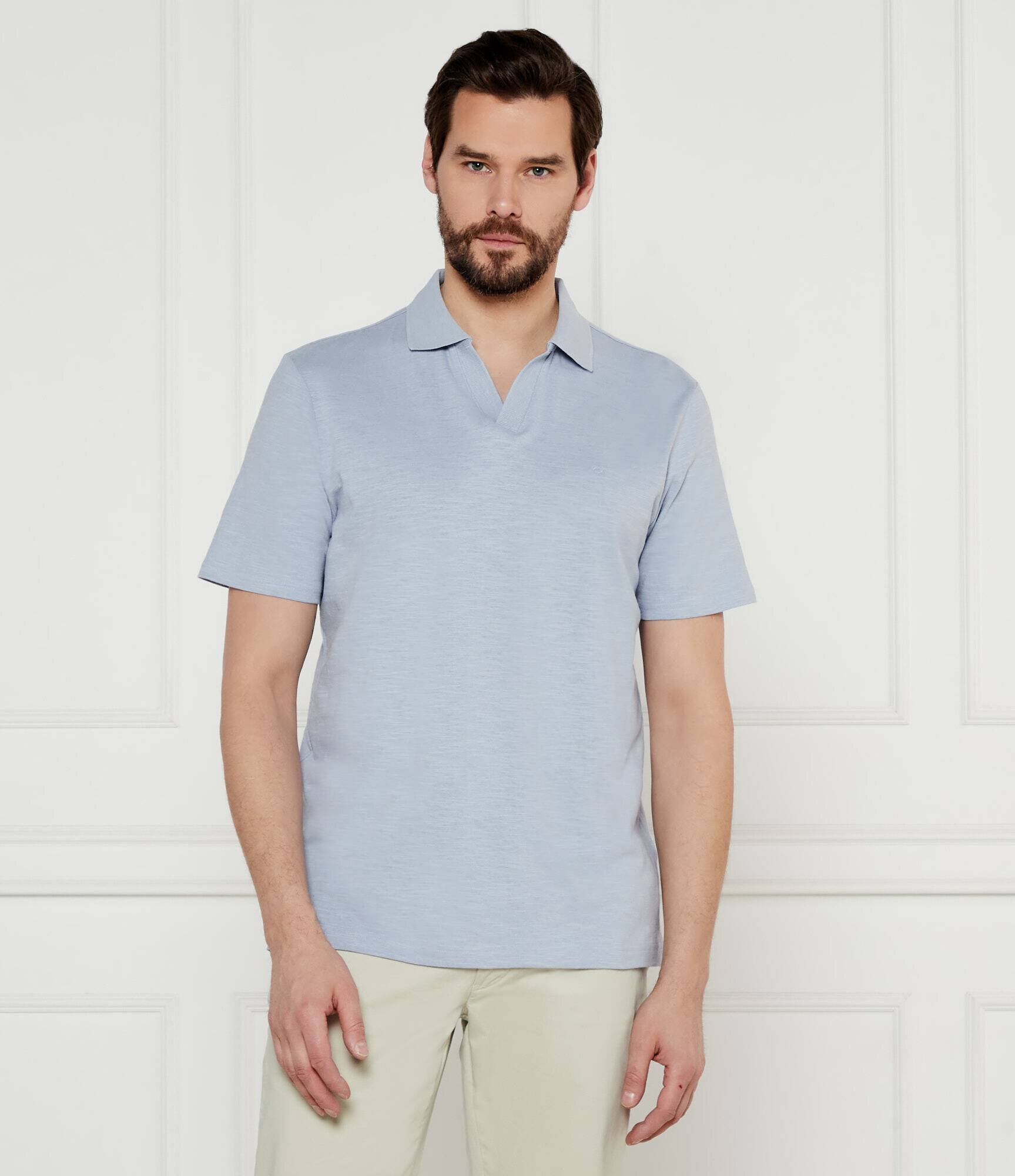Calvin Klein Polo | Regular Fit | cu adaos de in