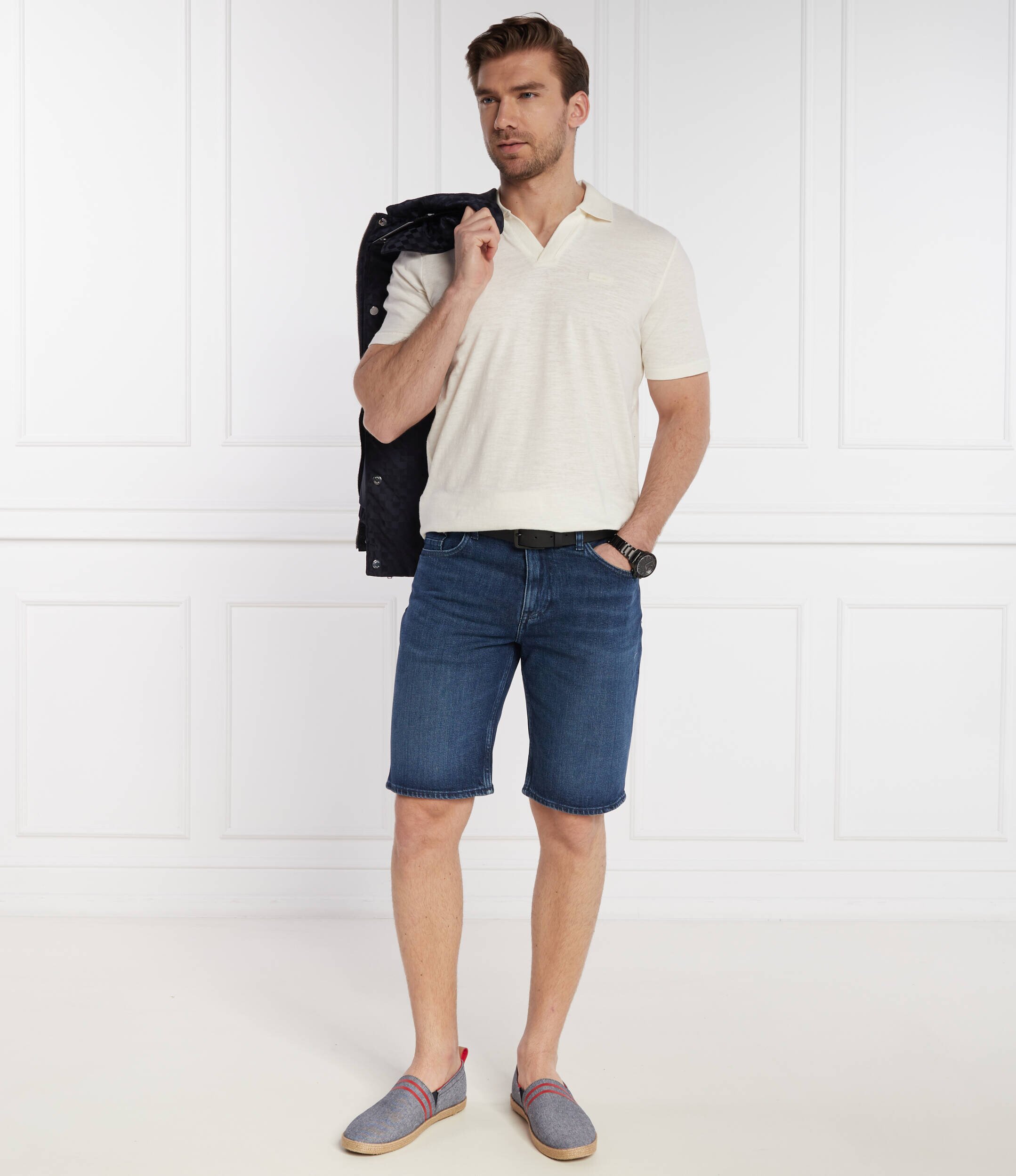 Calvin Klein Polo | Regular Fit | cu adaos de in
