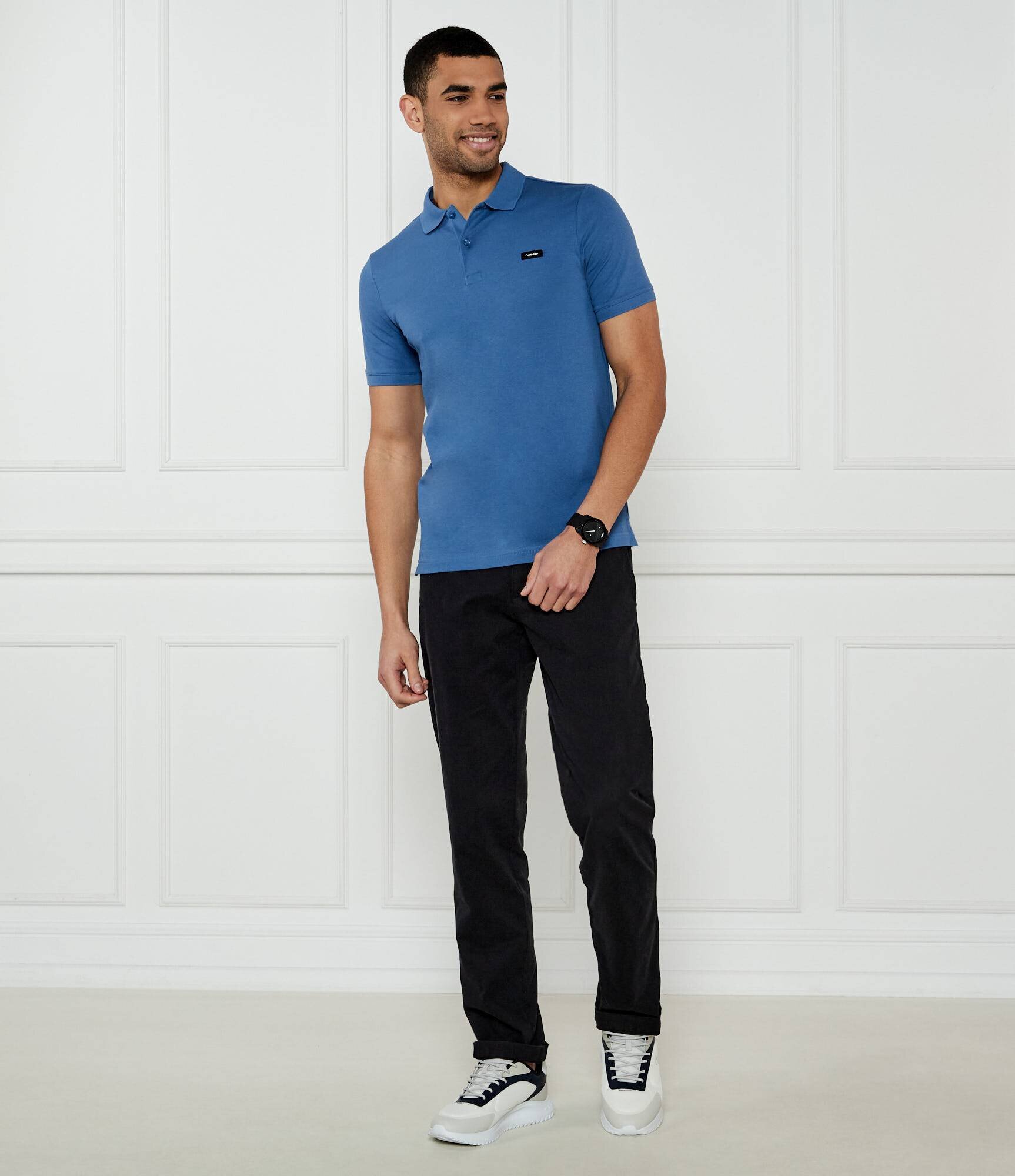 Calvin Klein Polo | Slim Fit | stretch pique
