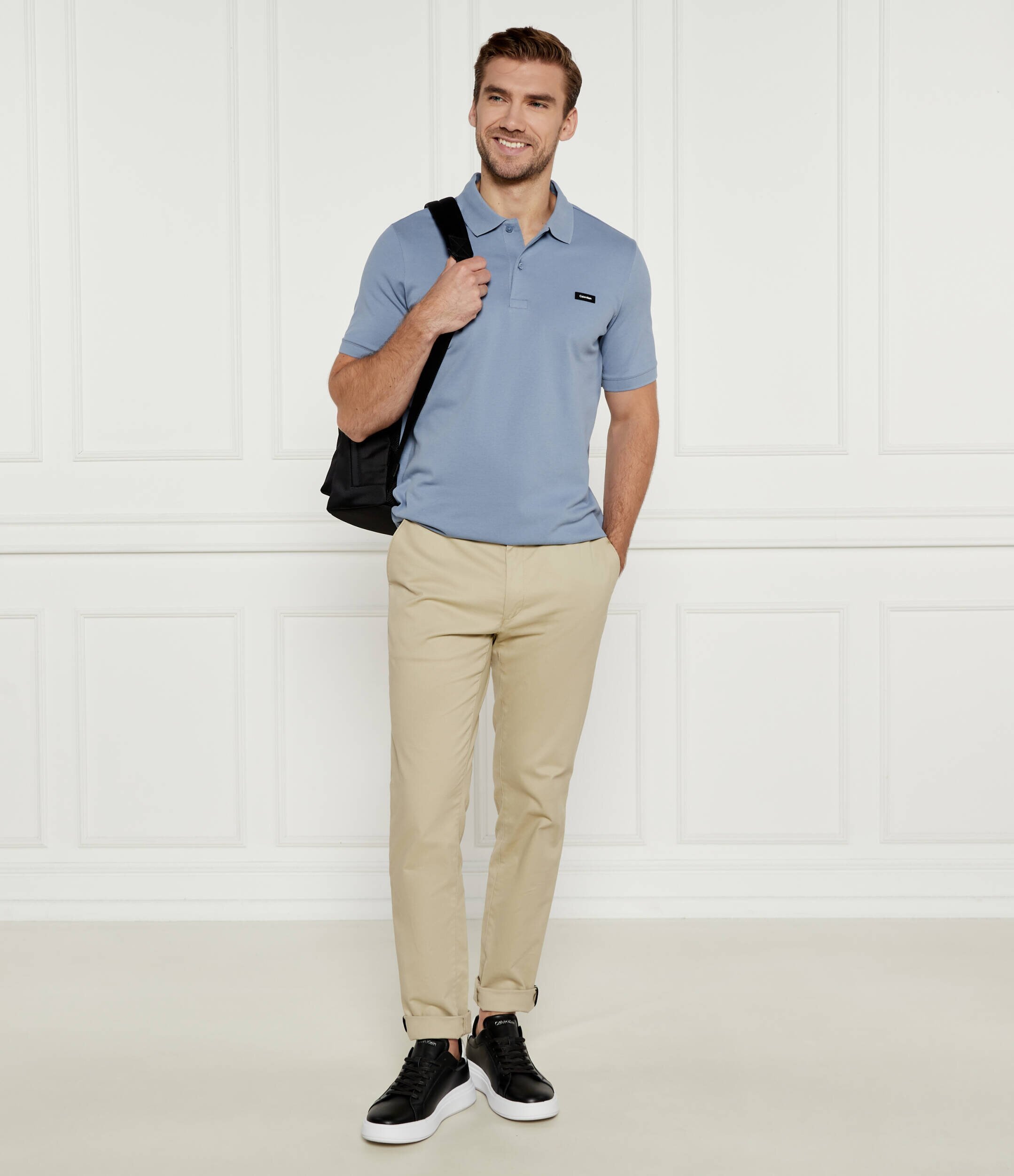 Calvin Klein Polo | Slim Fit | stretch pique