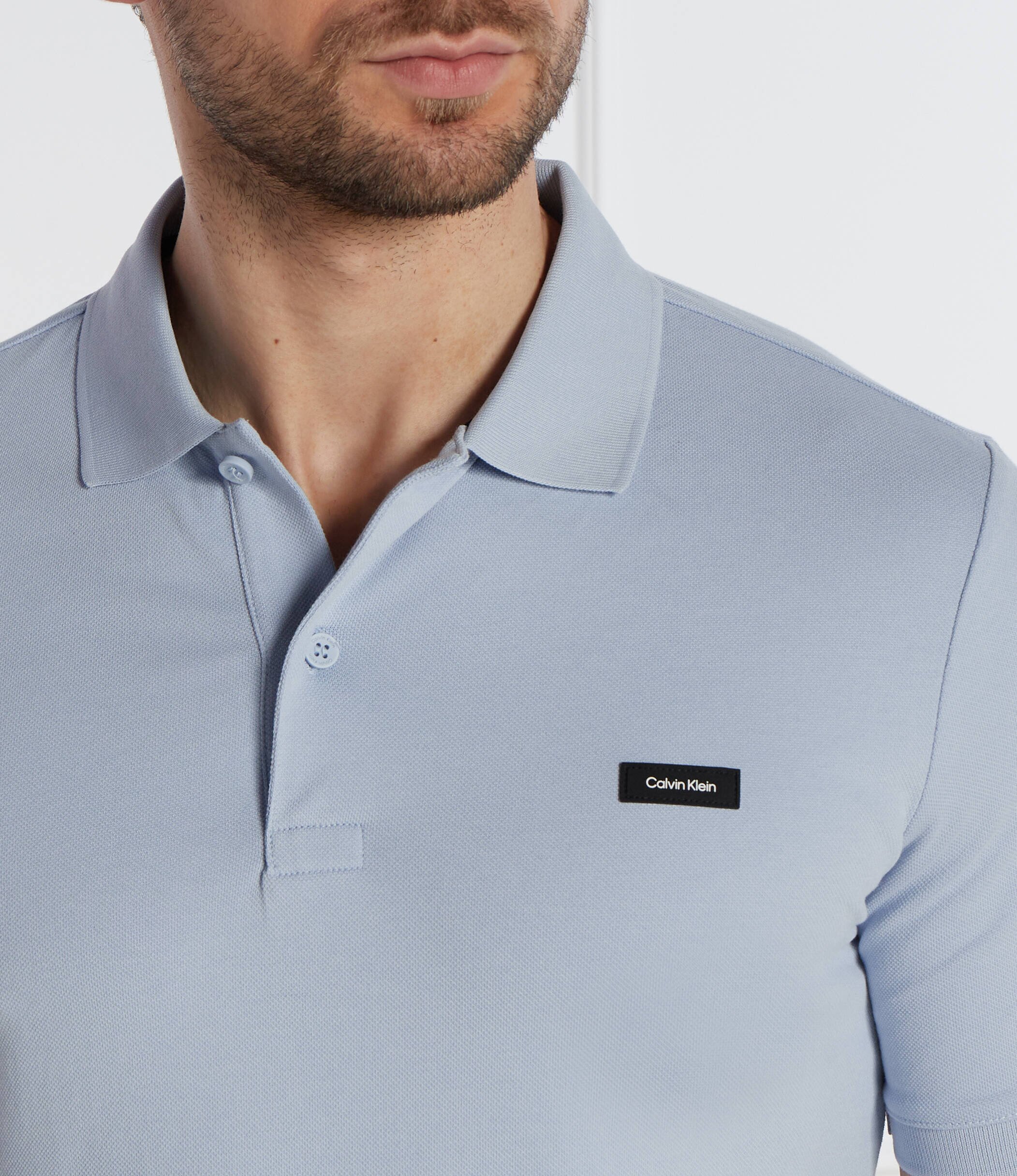 Calvin Klein Polo | Slim Fit | stretch pique