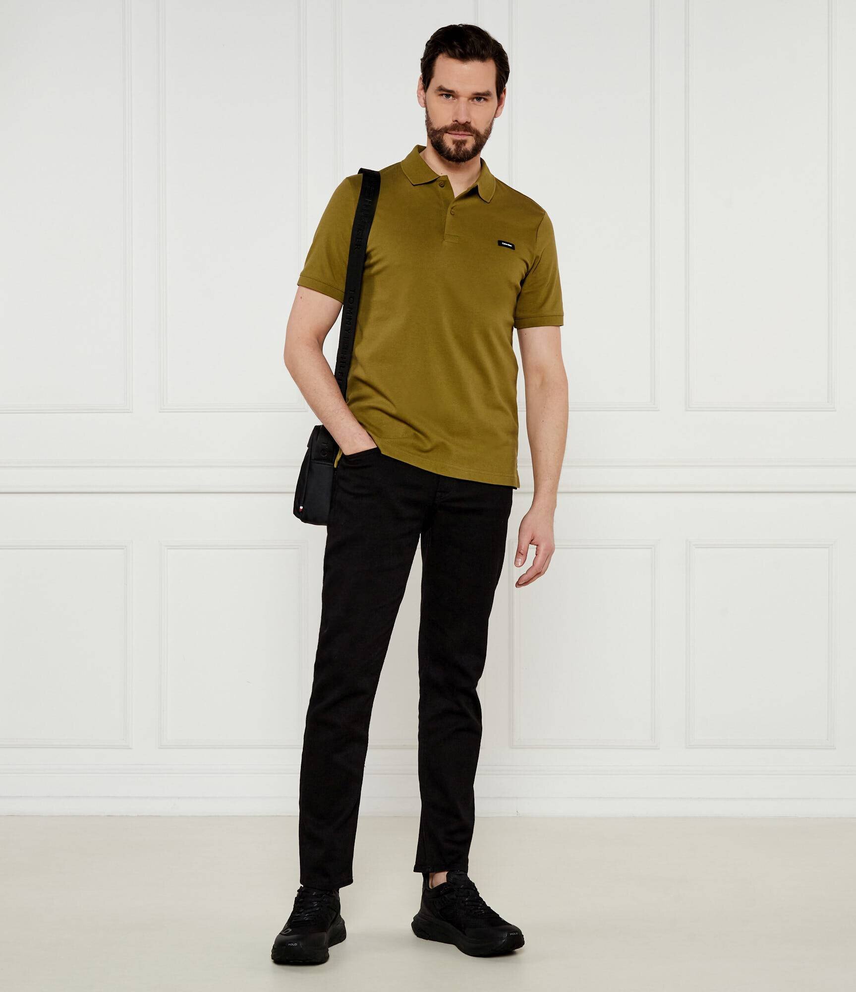 Calvin Klein Polo | Slim Fit | stretch pique