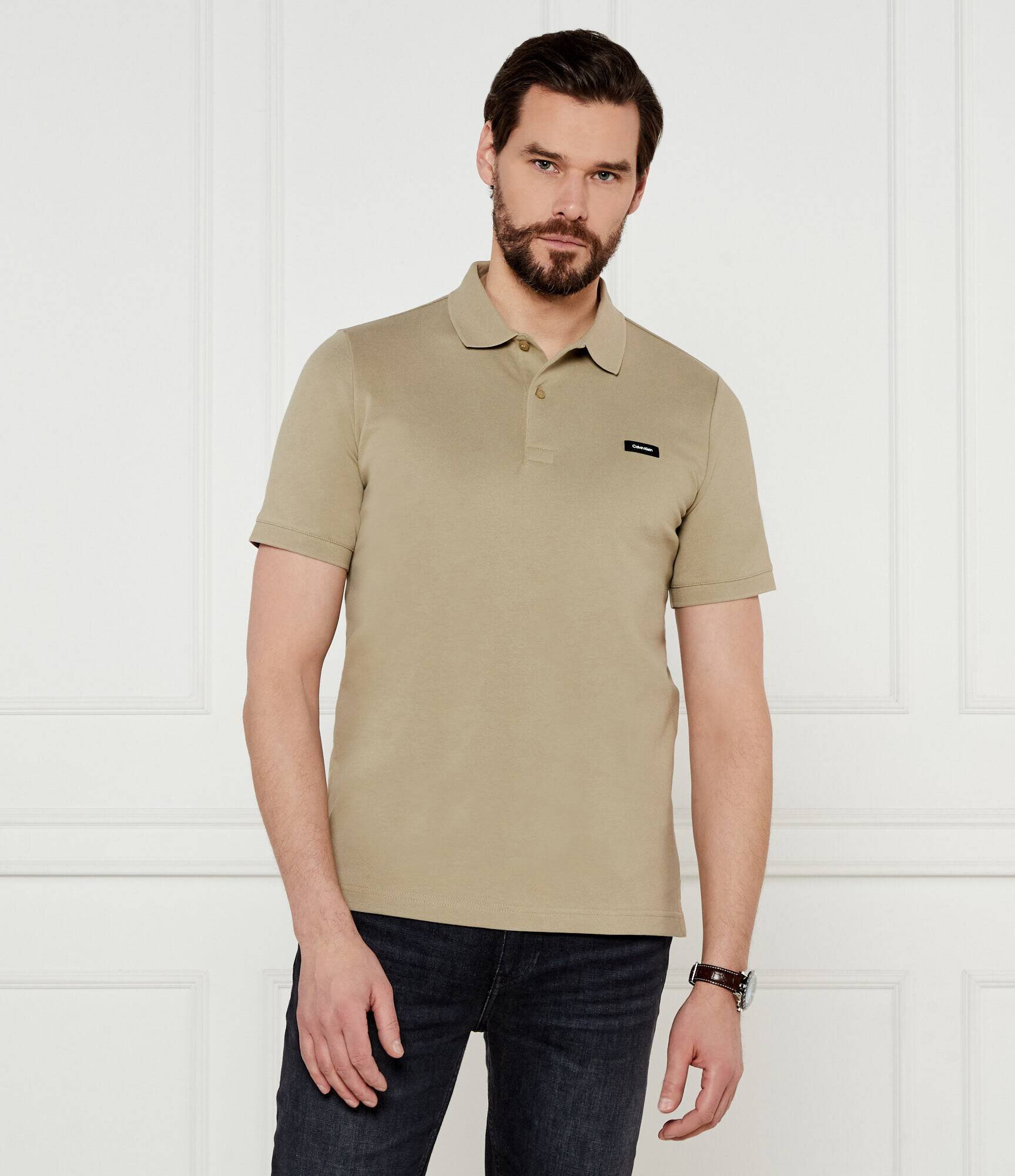 Calvin Klein Polo | Slim Fit | stretch pique
