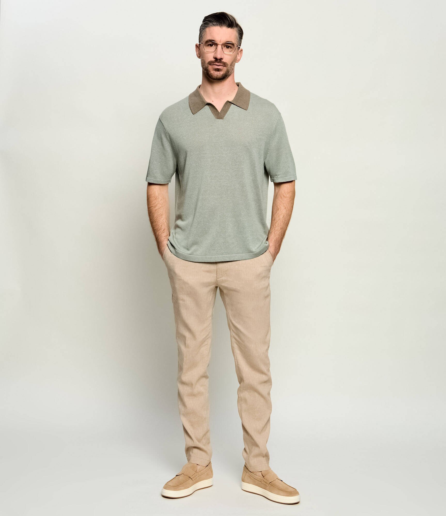 Calvin Klein Pulover Johnny | Loose fit | cu adaos de in