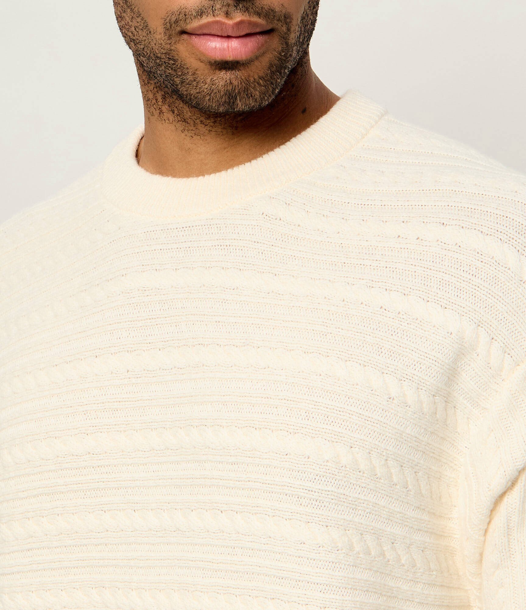 Calvin Klein Pulover | Loose fit cu adaos de lână