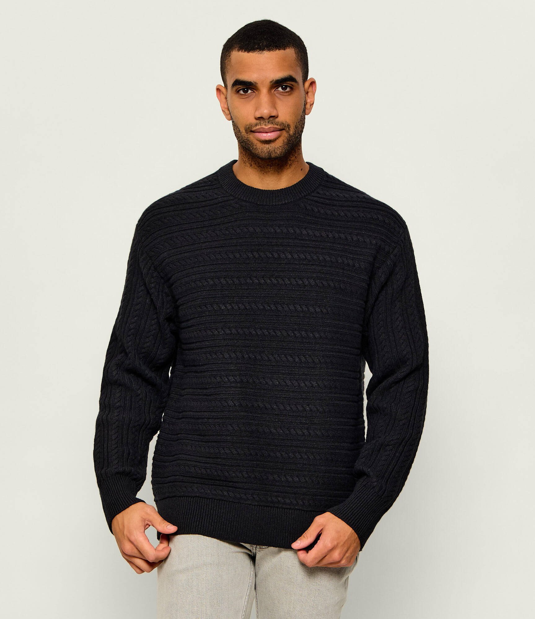 Calvin Klein Pulover | Loose fit cu adaos de lână