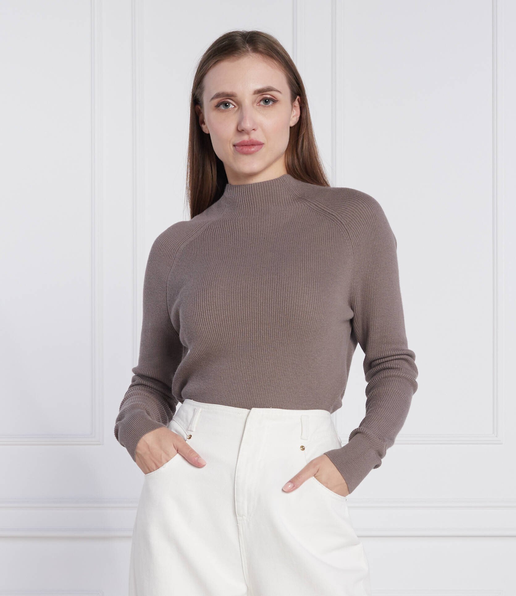 Calvin Klein Pulover | Slim Fit cu adaos de lână