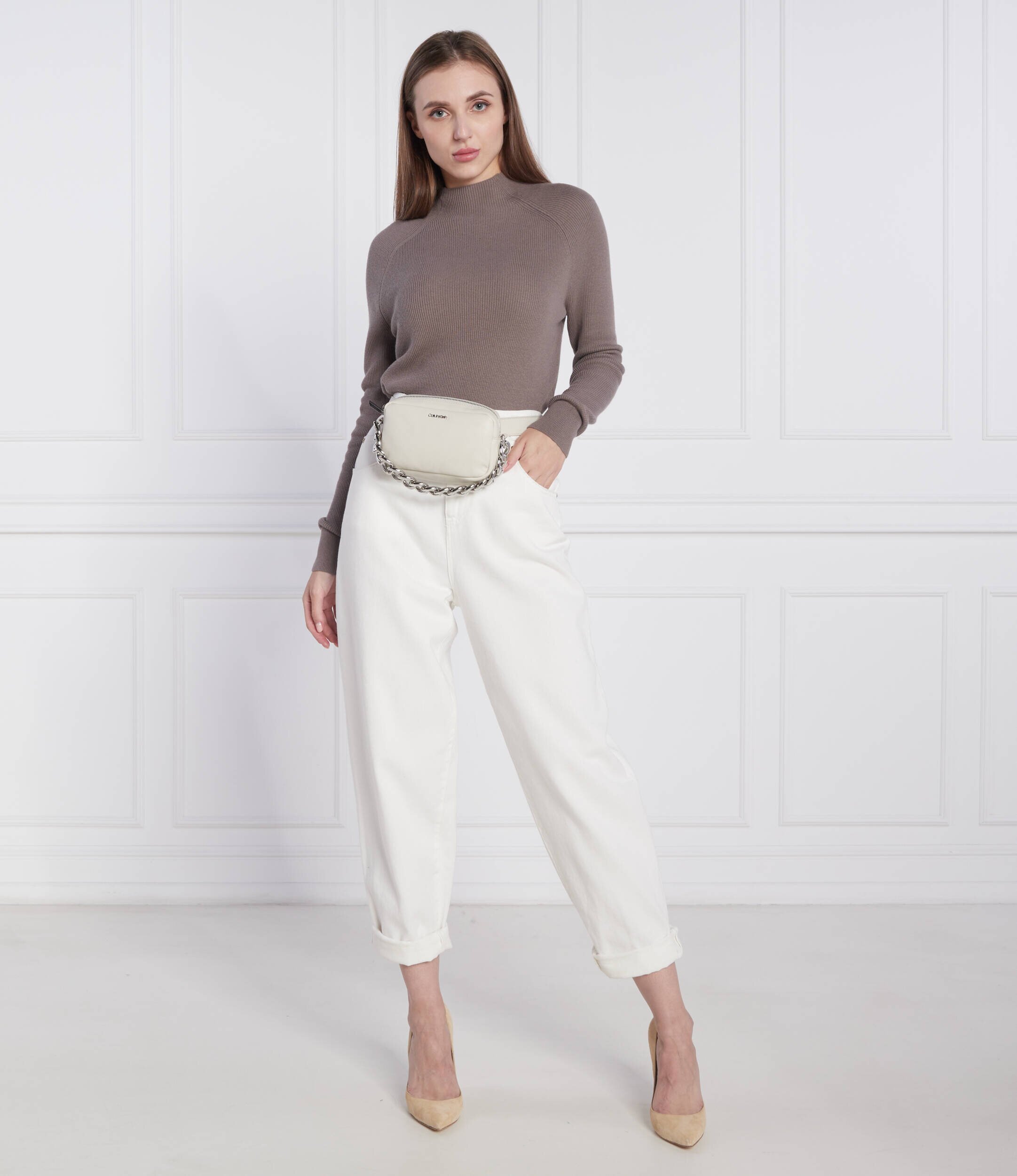 Calvin Klein Pulover | Slim Fit cu adaos de lână