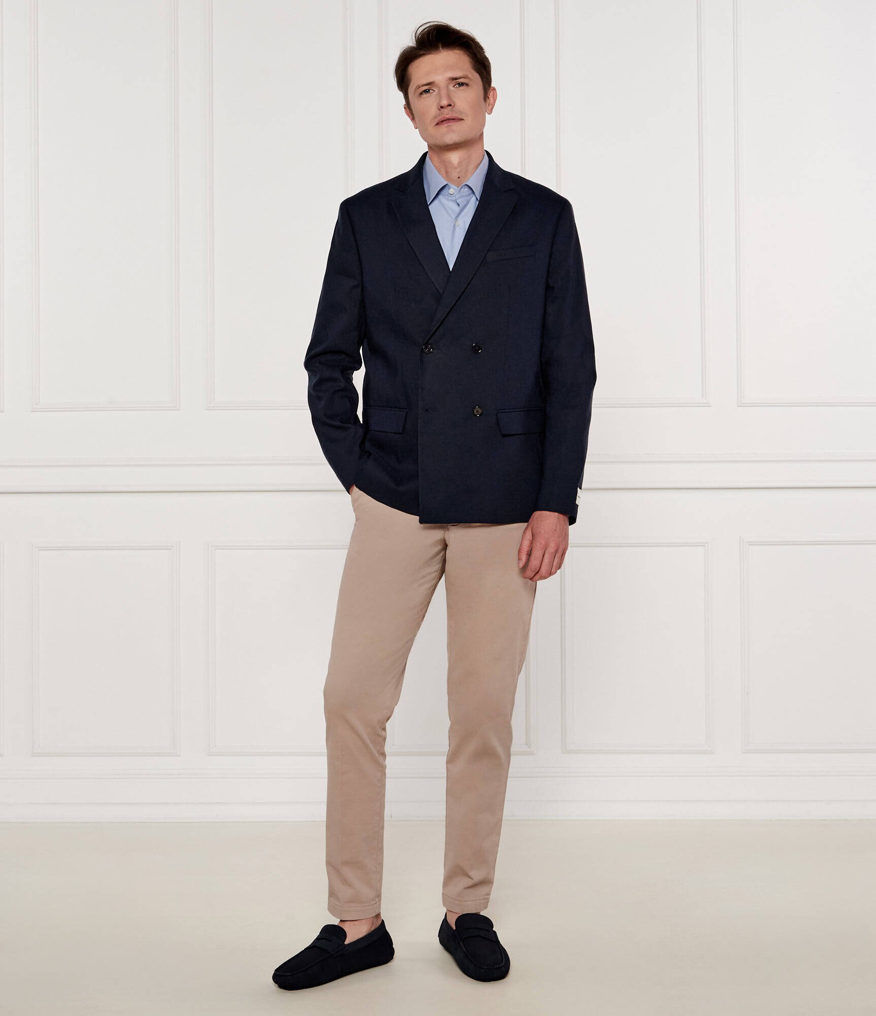 Calvin Klein Sacou | Regular Fit | cu adaos de in