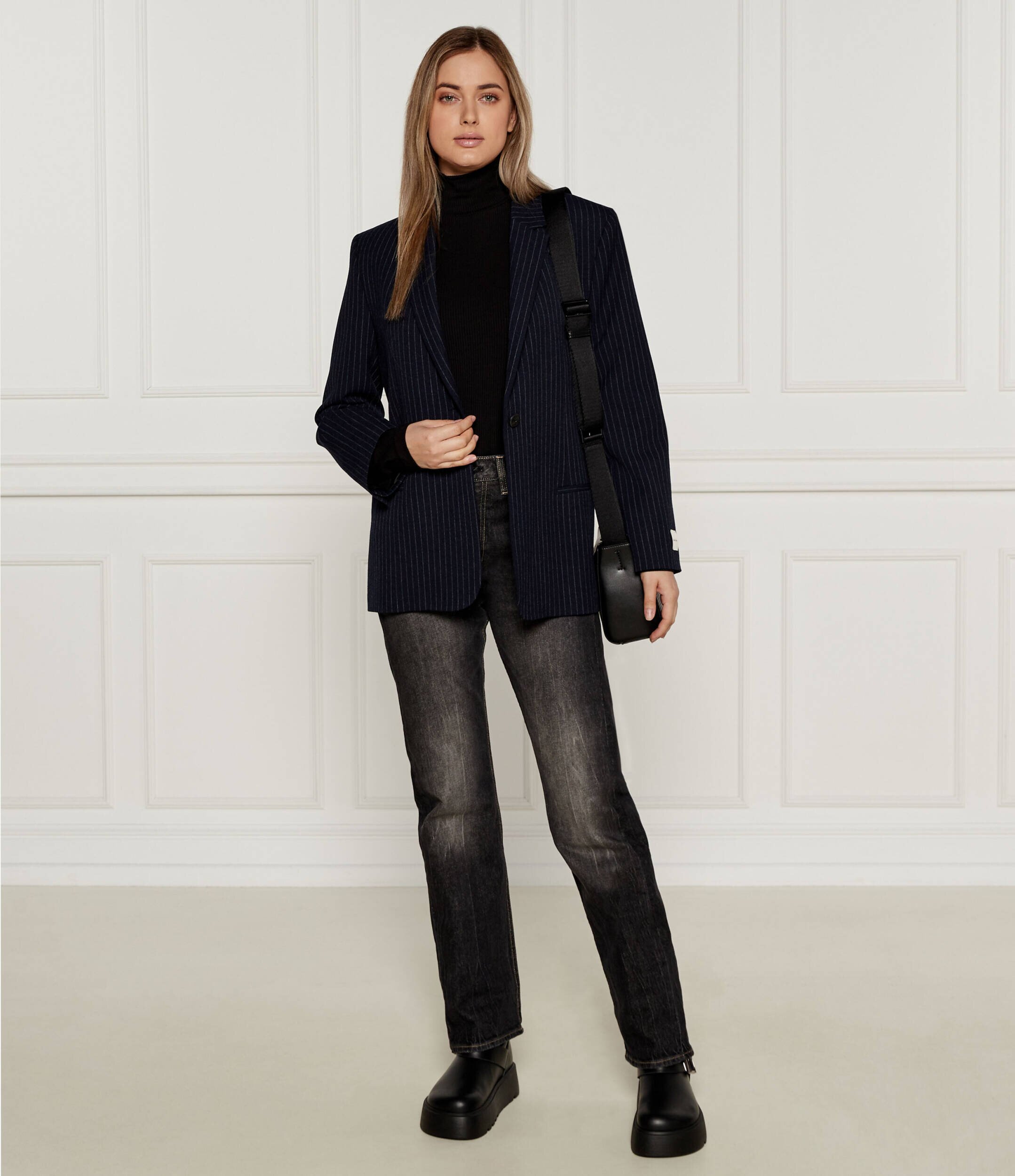 Calvin Klein Sacou | Slim Fit cu adaos de lână