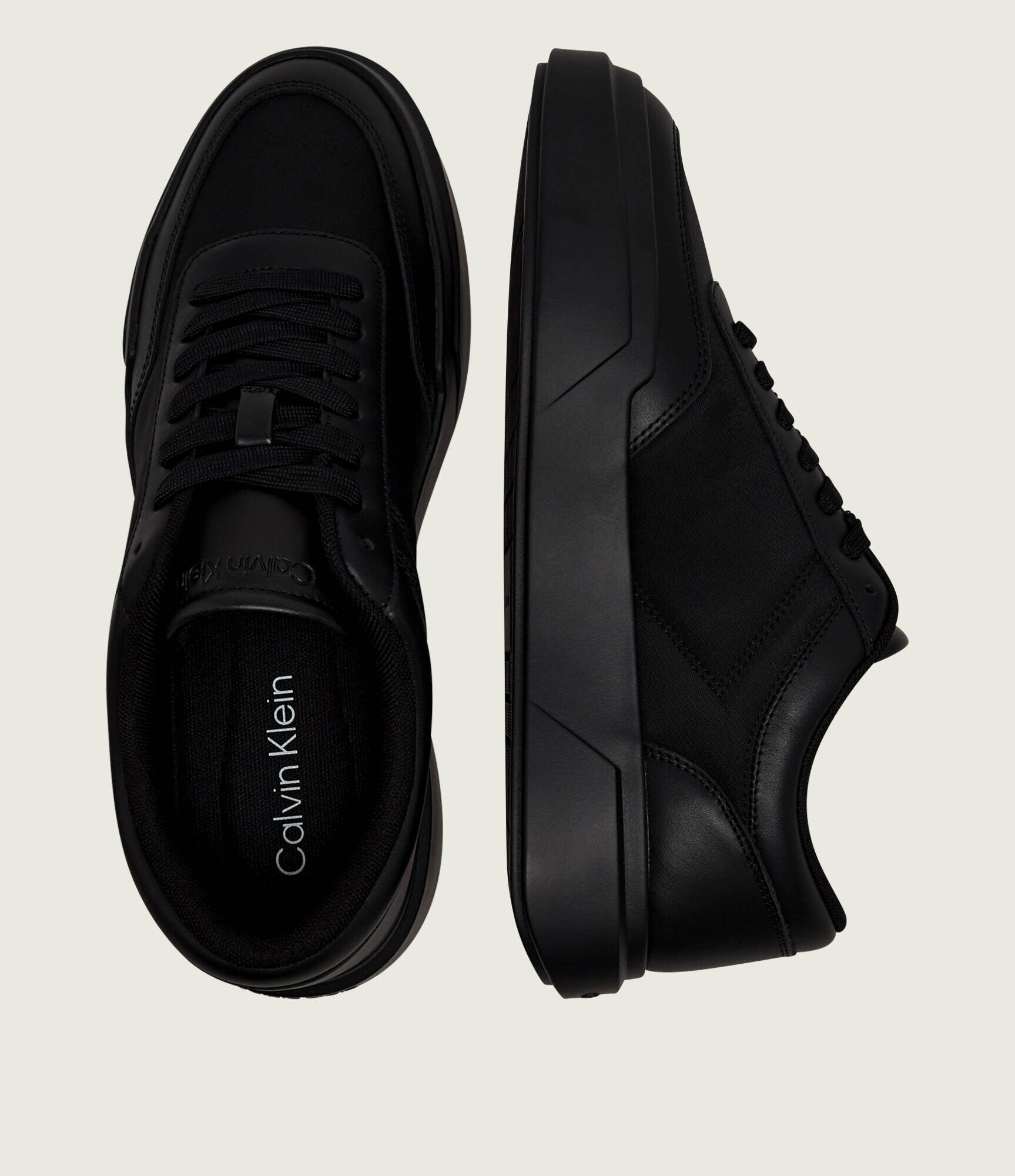 Calvin Klein Sneakers Chunky cu adaos de piele