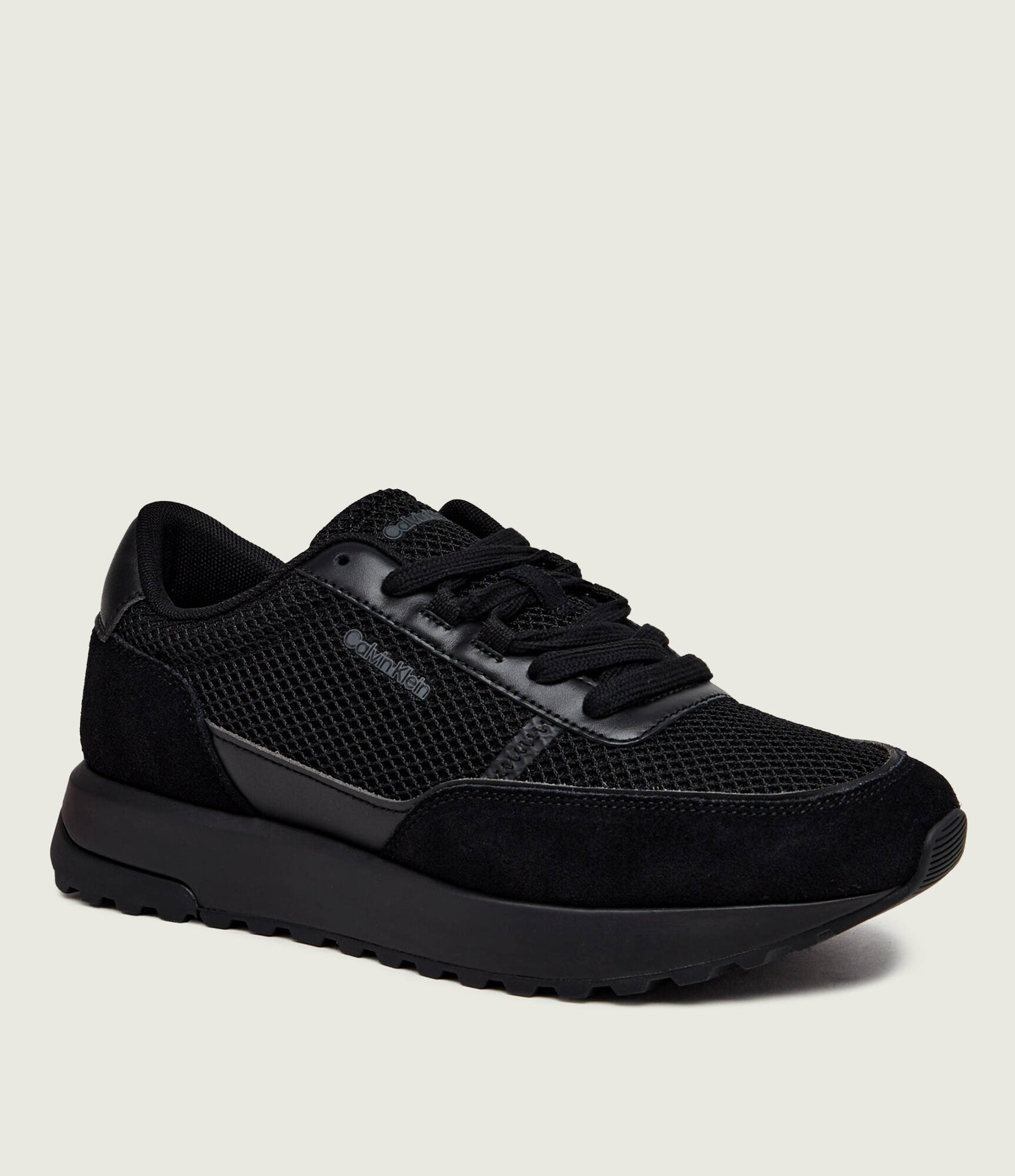 Calvin Klein Sneakers CITY RUNNER | piele întoarsă