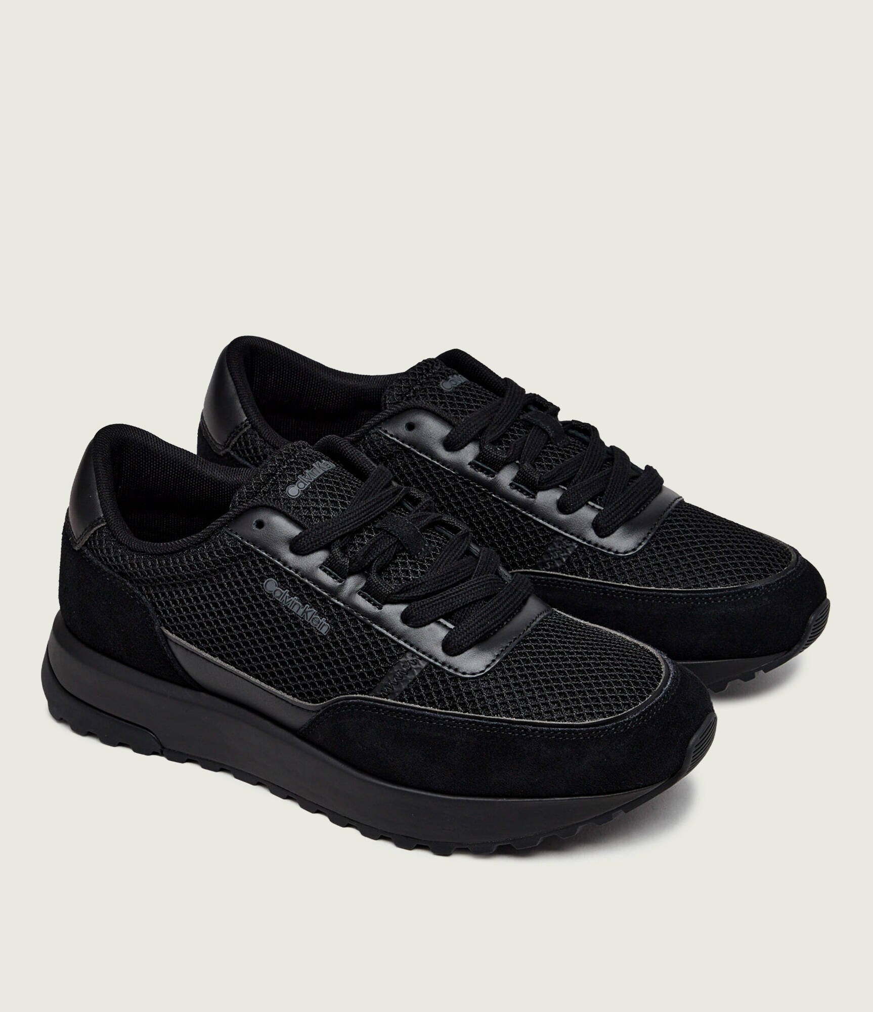 Calvin Klein Sneakers CITY RUNNER | piele întoarsă