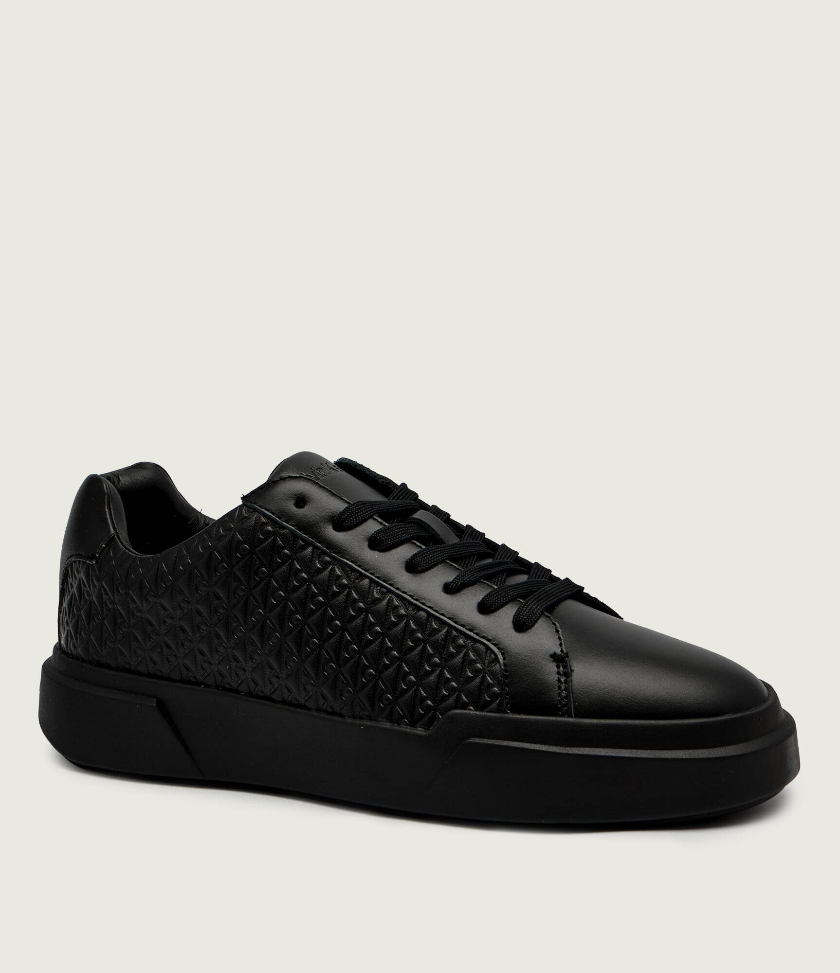 Calvin Klein Sneakers cu adaos de piele