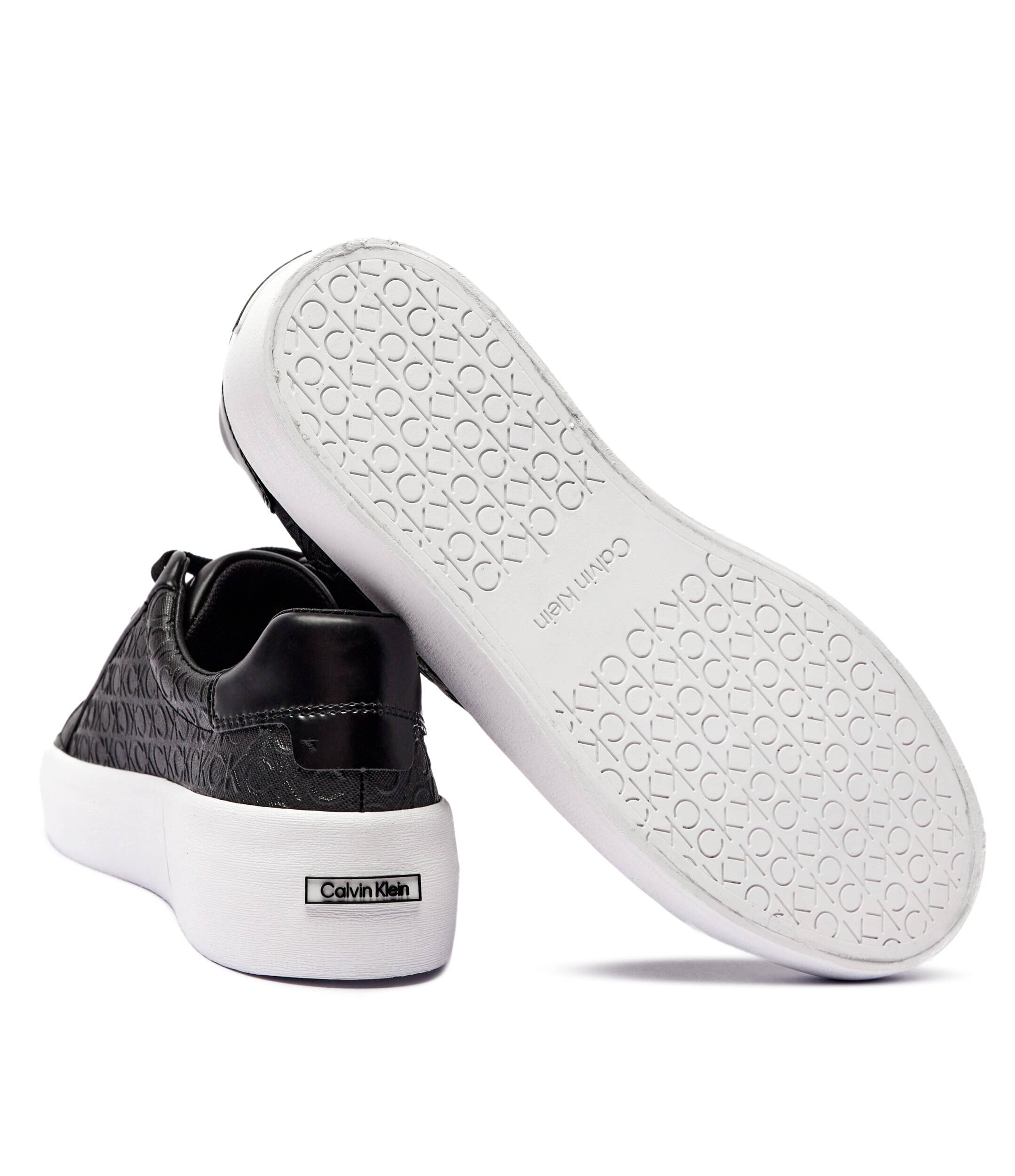 Calvin Klein Sneakers cu adaos de piele
