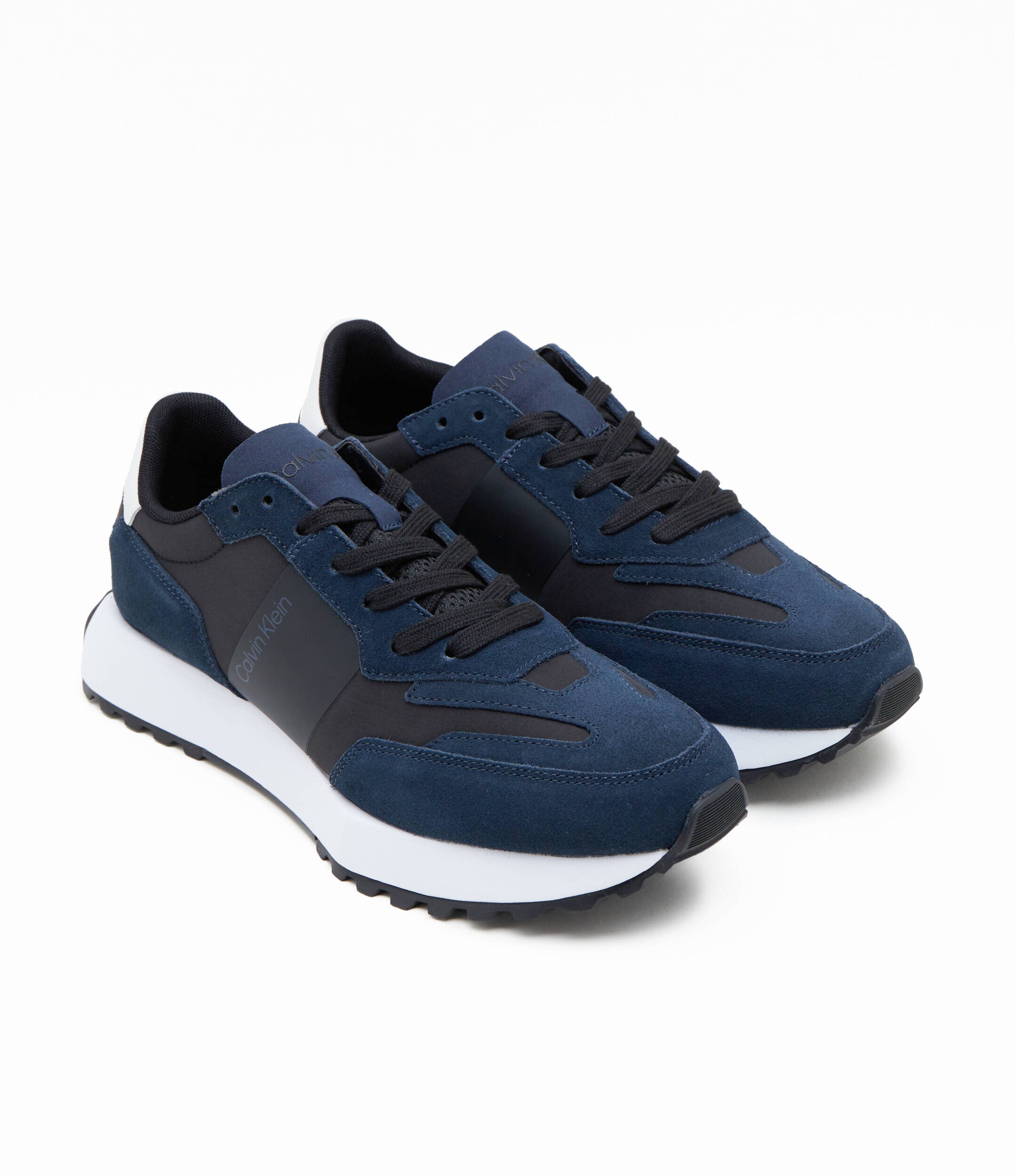 Calvin Klein Sneakers cu adaos de piele