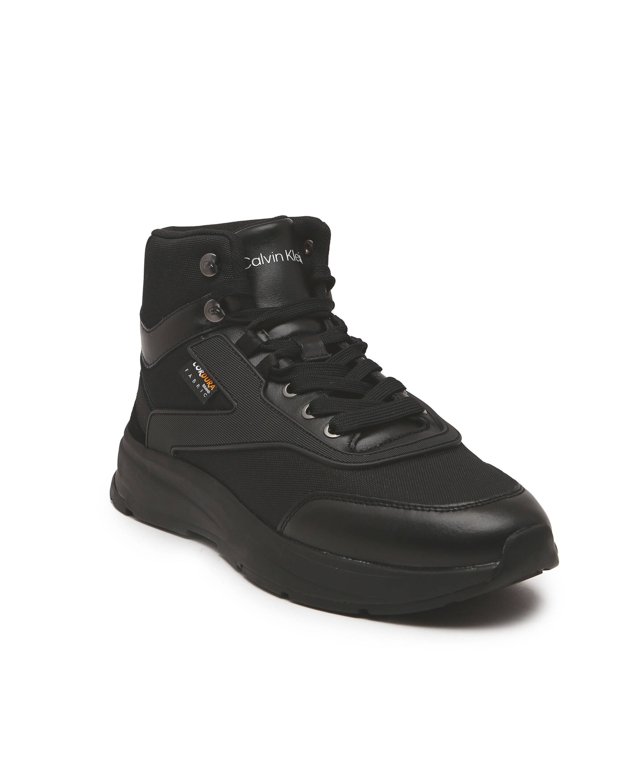 Calvin Klein Sneakers cu adaos de piele