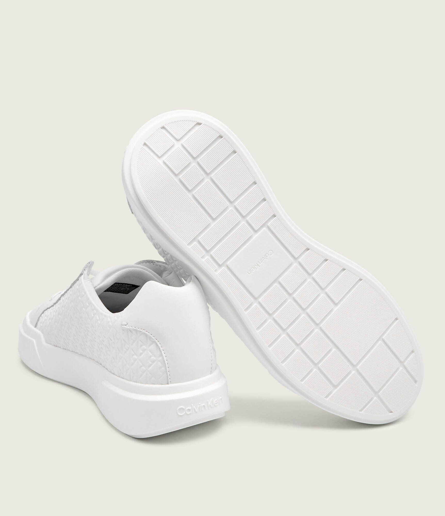Calvin Klein Sneakers cu adaos de piele