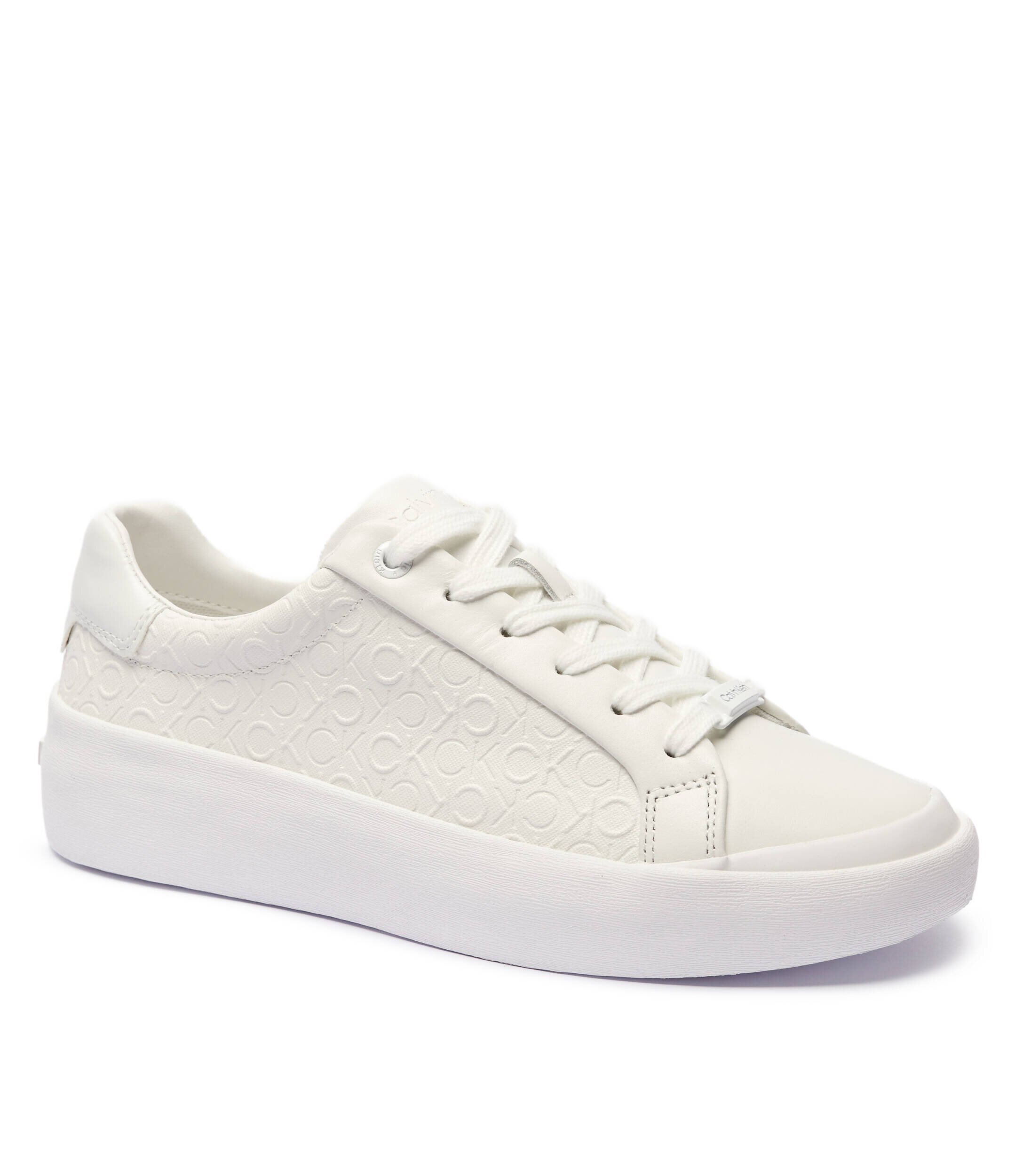 Calvin Klein Sneakers cu adaos de piele