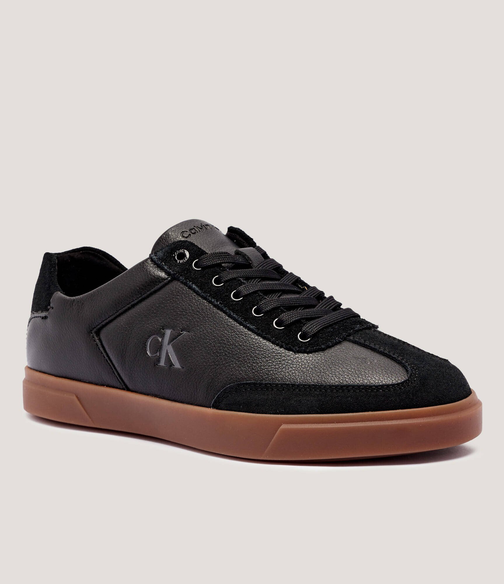Calvin Klein Sneakers cu adaos de piele