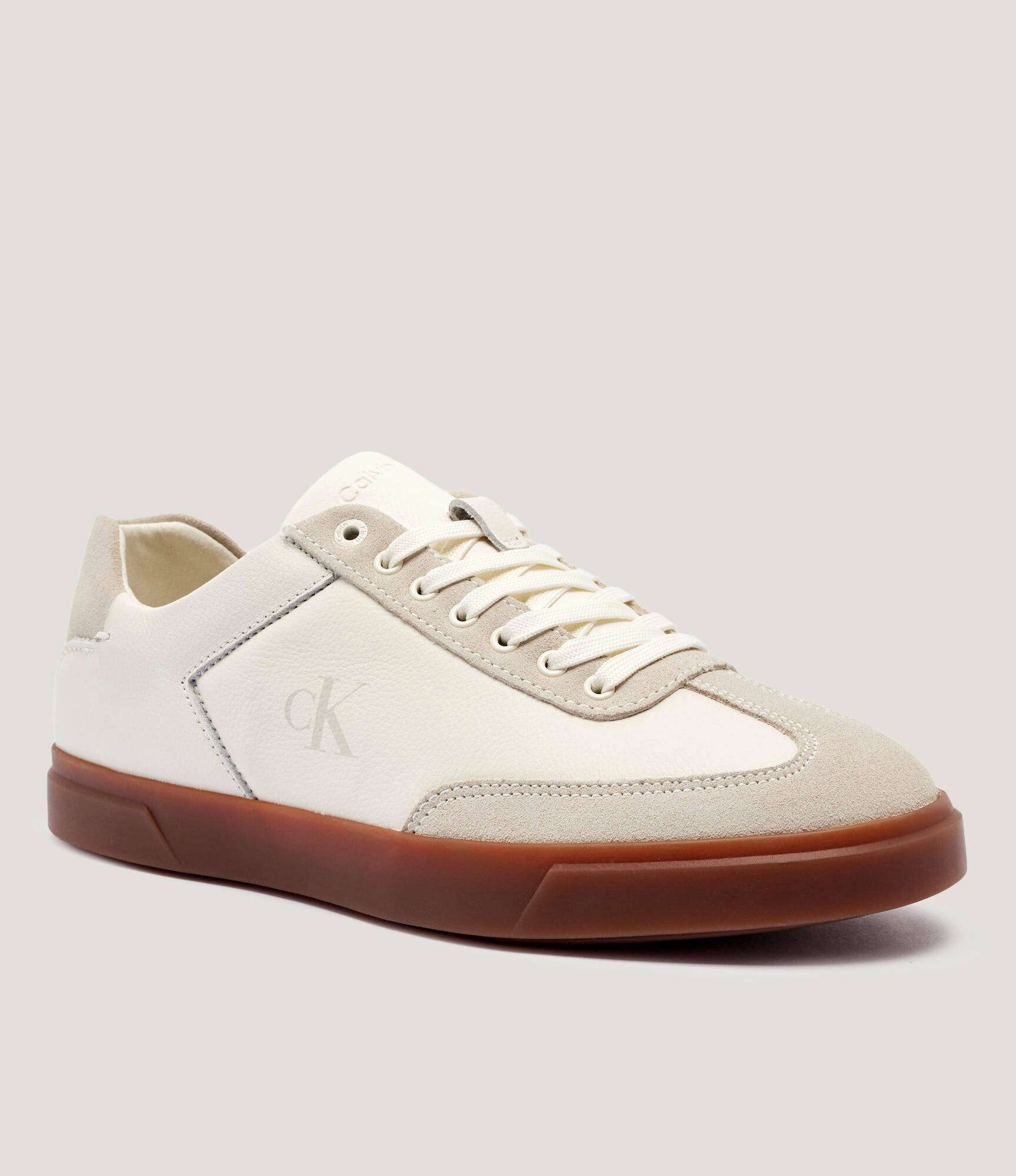 Calvin Klein Sneakers cu adaos de piele