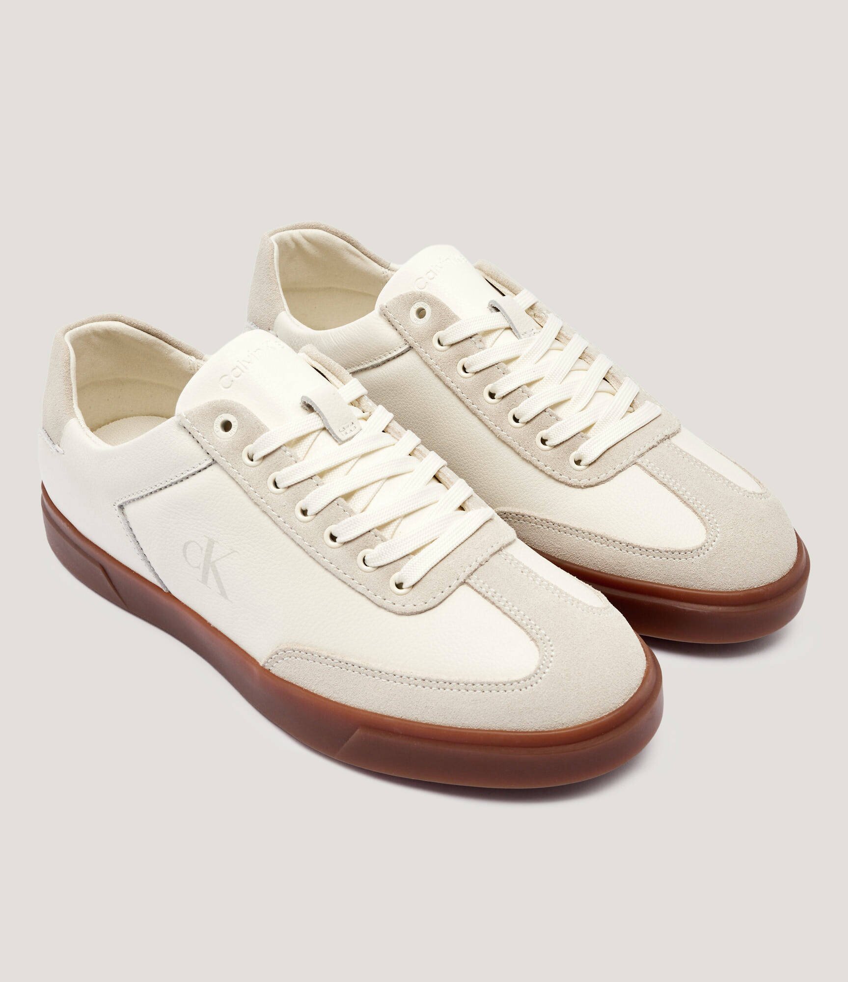 Calvin Klein Sneakers cu adaos de piele