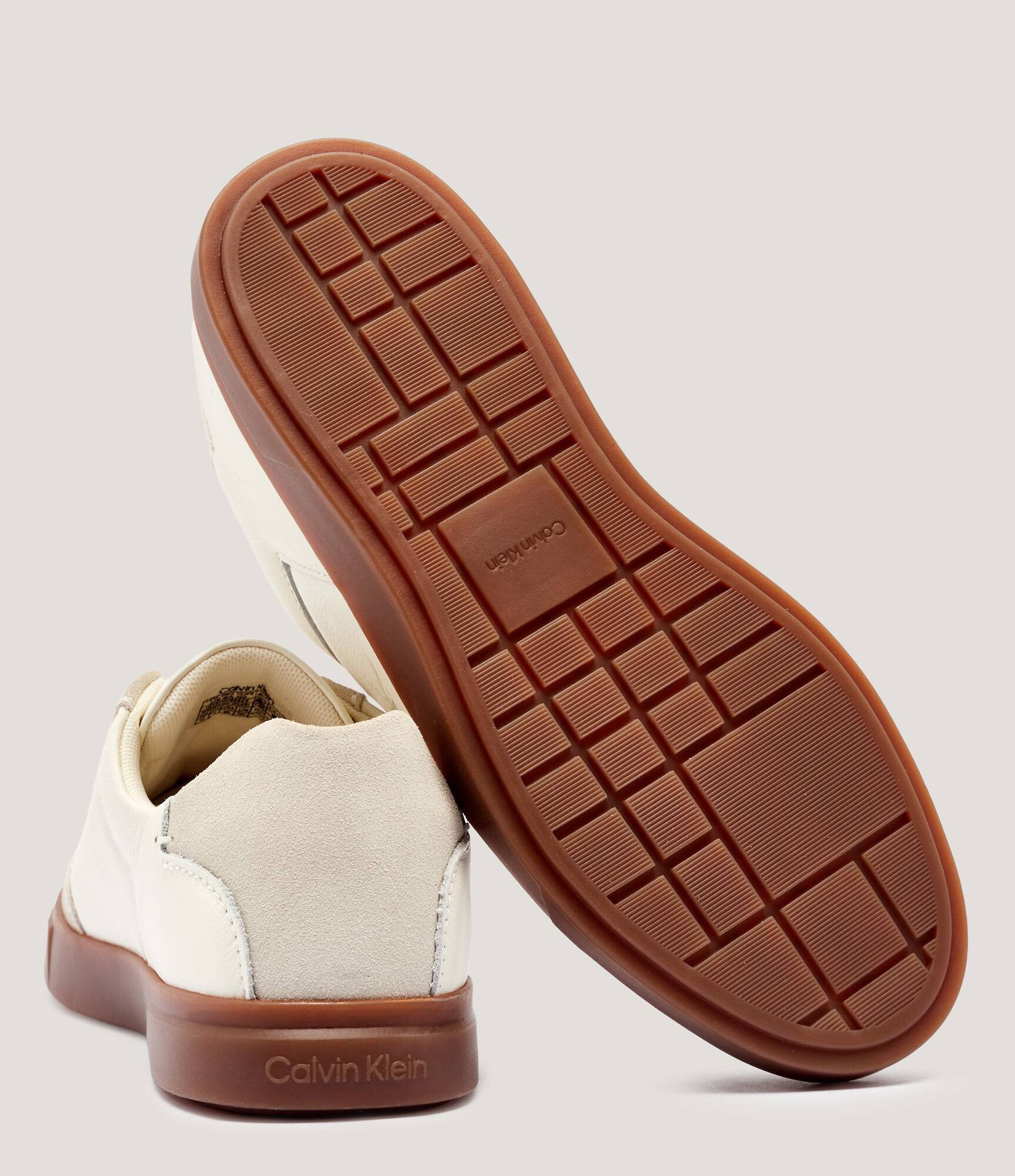 Calvin Klein Sneakers cu adaos de piele