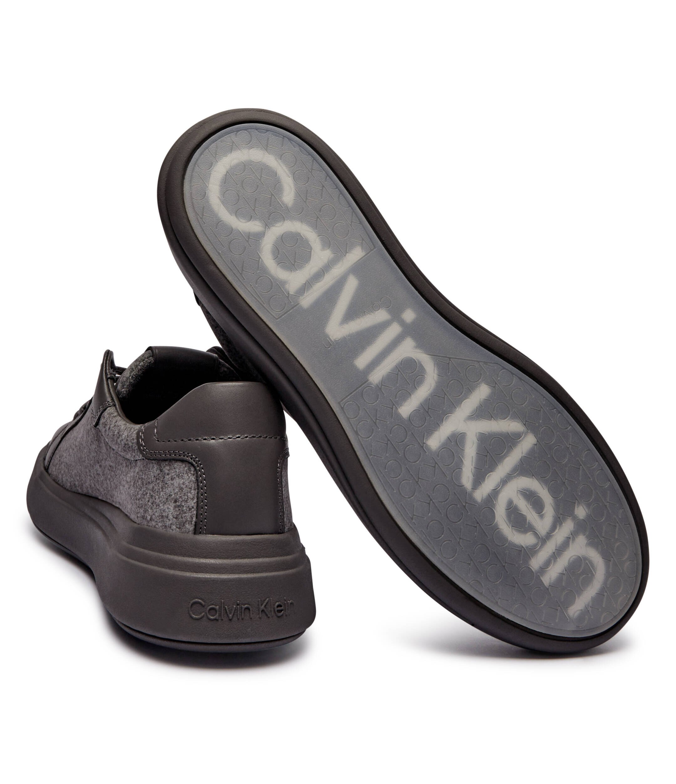 Calvin Klein Sneakers cu adaos de piele