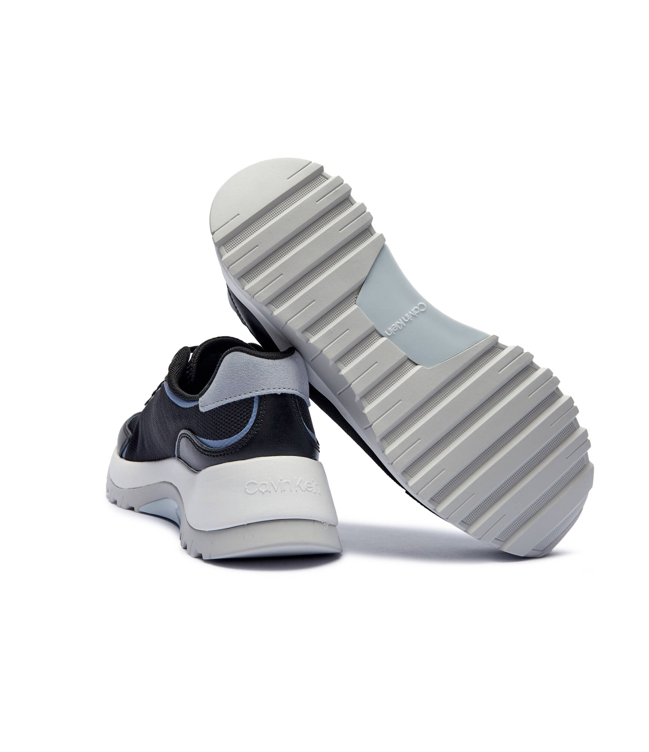 Calvin Klein Sneakers cu adaos de piele