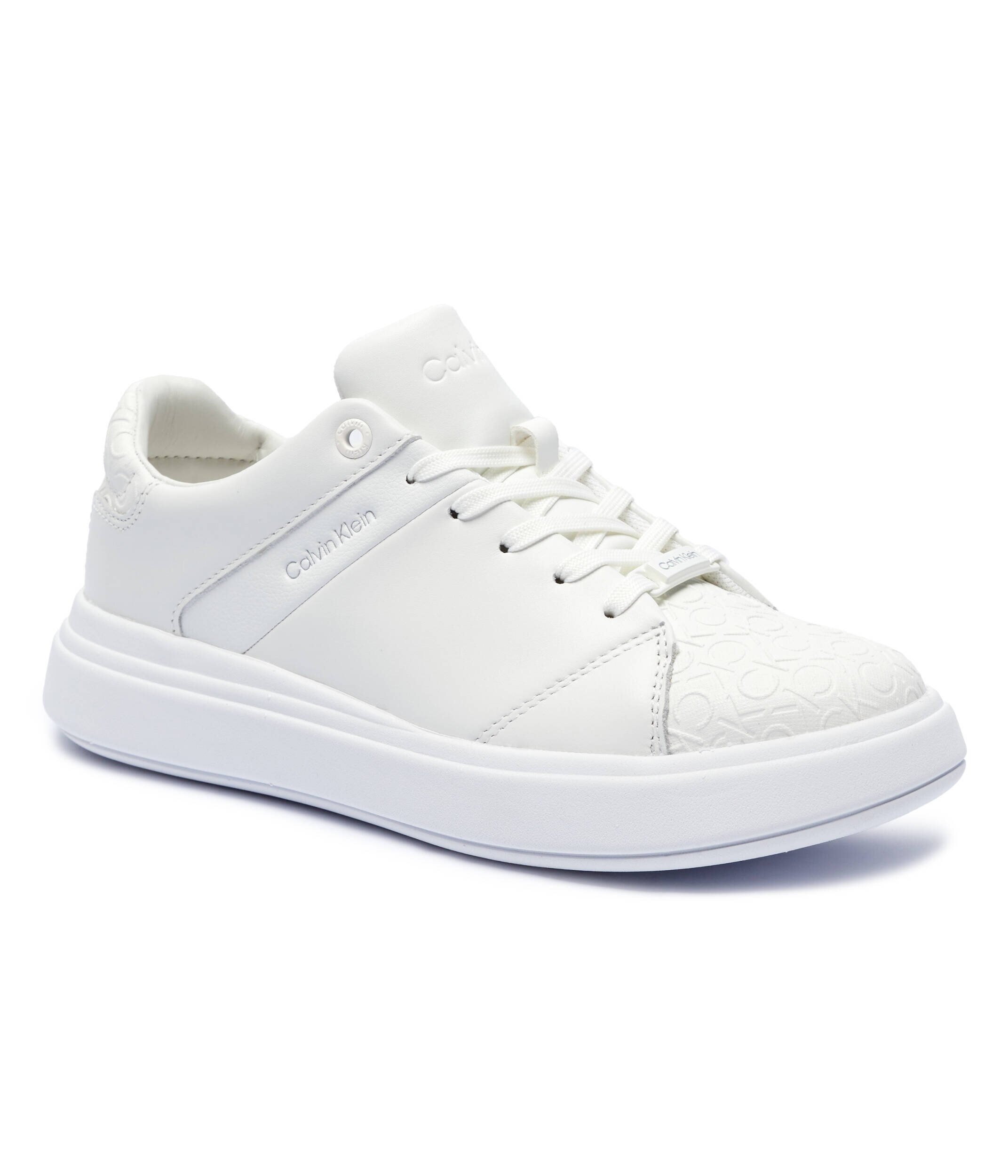 Calvin Klein Sneakers cu adaos de piele