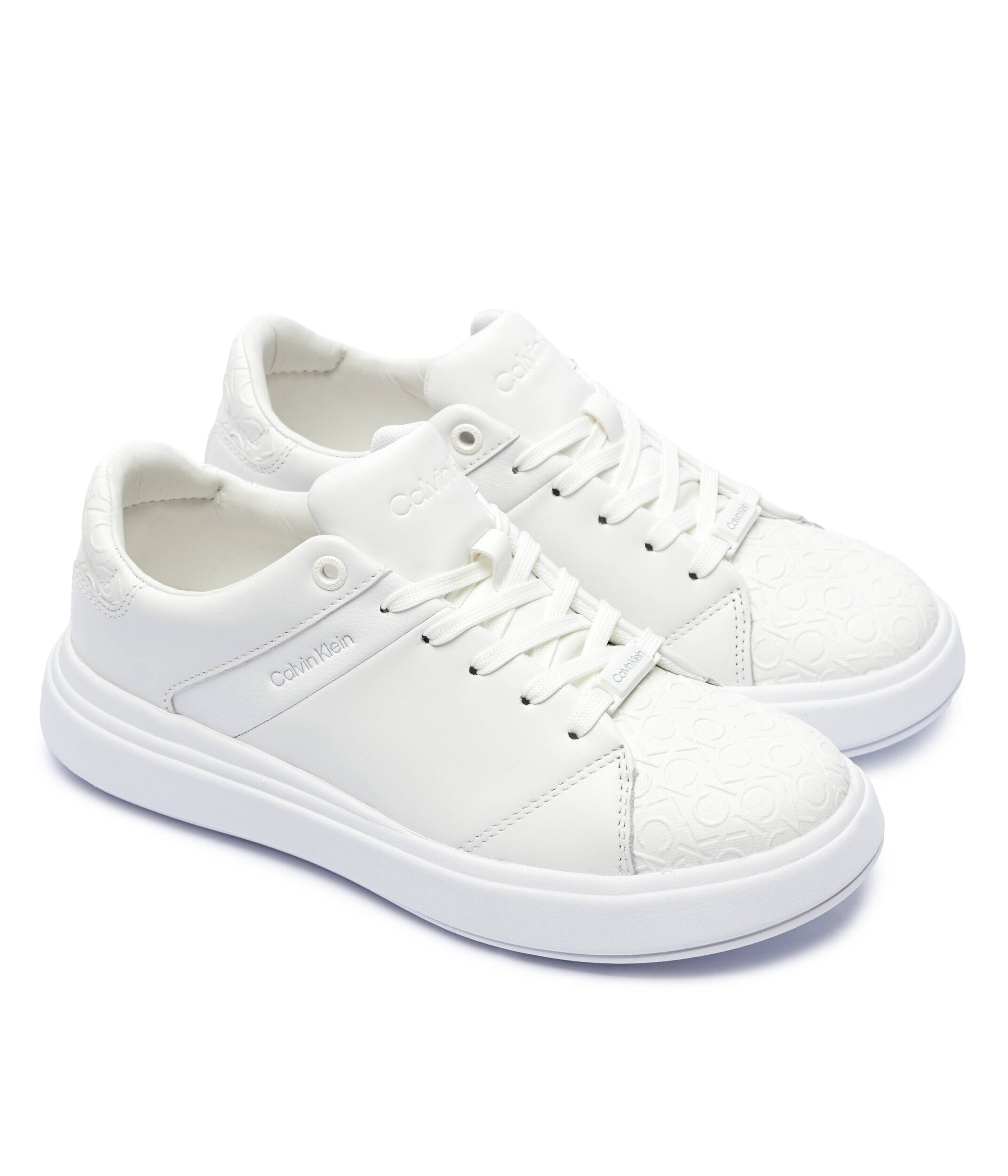 Calvin Klein Sneakers cu adaos de piele