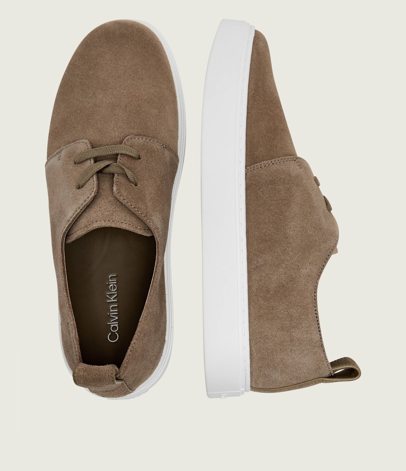 Calvin Klein Sneakers HYBRID CLEAN CUP pantofi derby | piele întoarsă