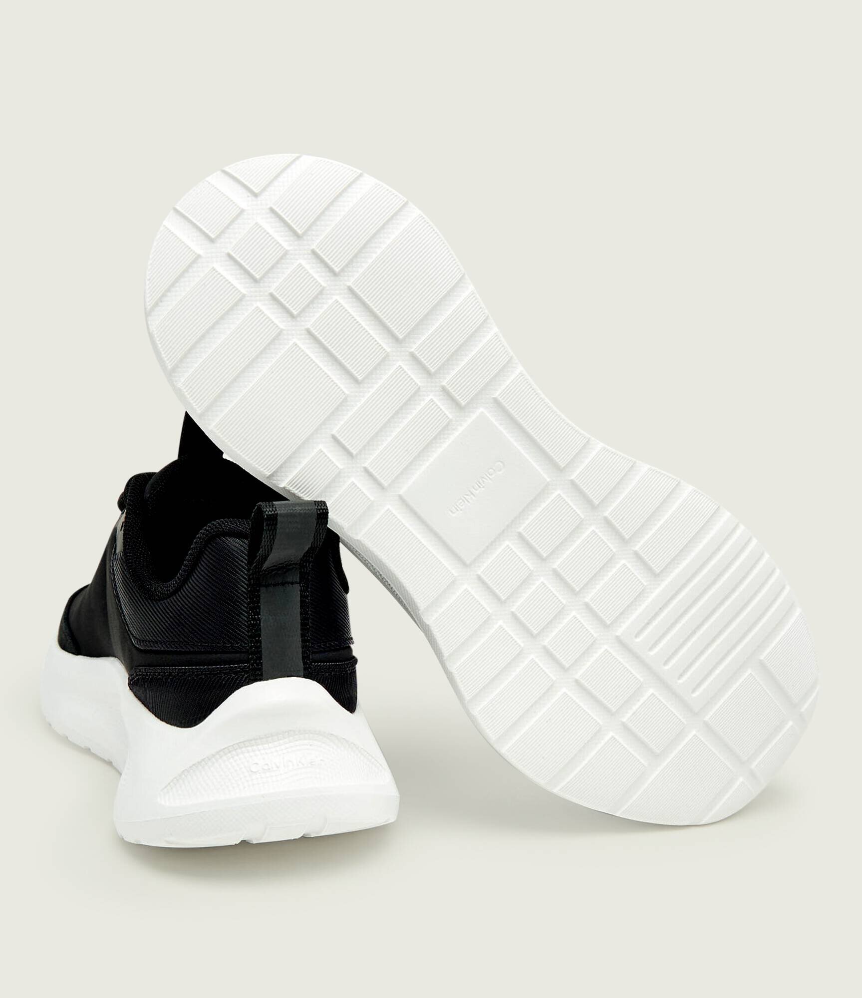 Calvin Klein Sneakers LIGHT EVA RUNNER | piele întoarsă