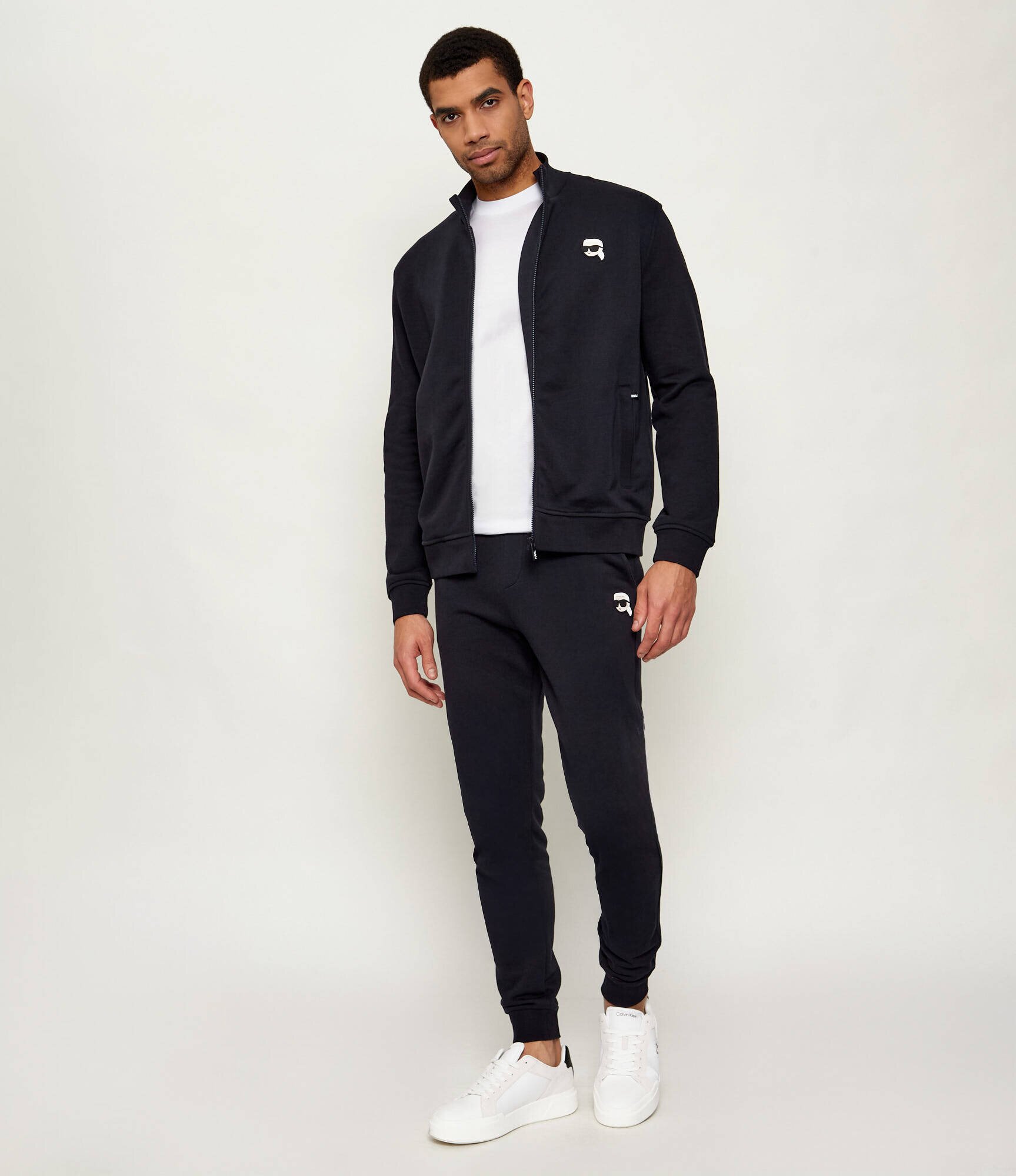 Calvin Klein Sneakers LOW CUPSOLE | piele întoarsă