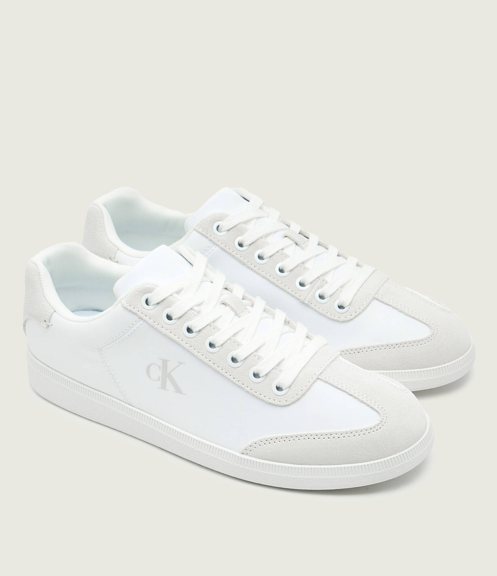 Calvin Klein Sneakers LOW CUPSOLE | piele întoarsă
