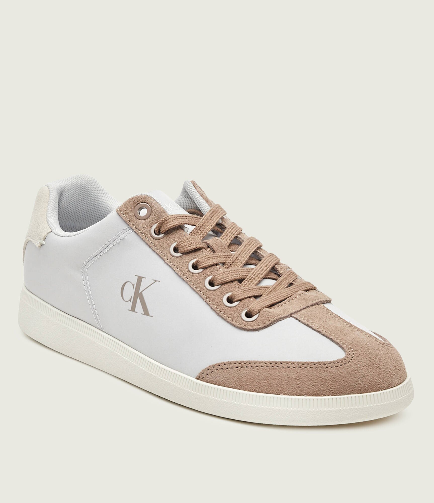 Calvin Klein Sneakers LOW CUPSOLE | piele întoarsă